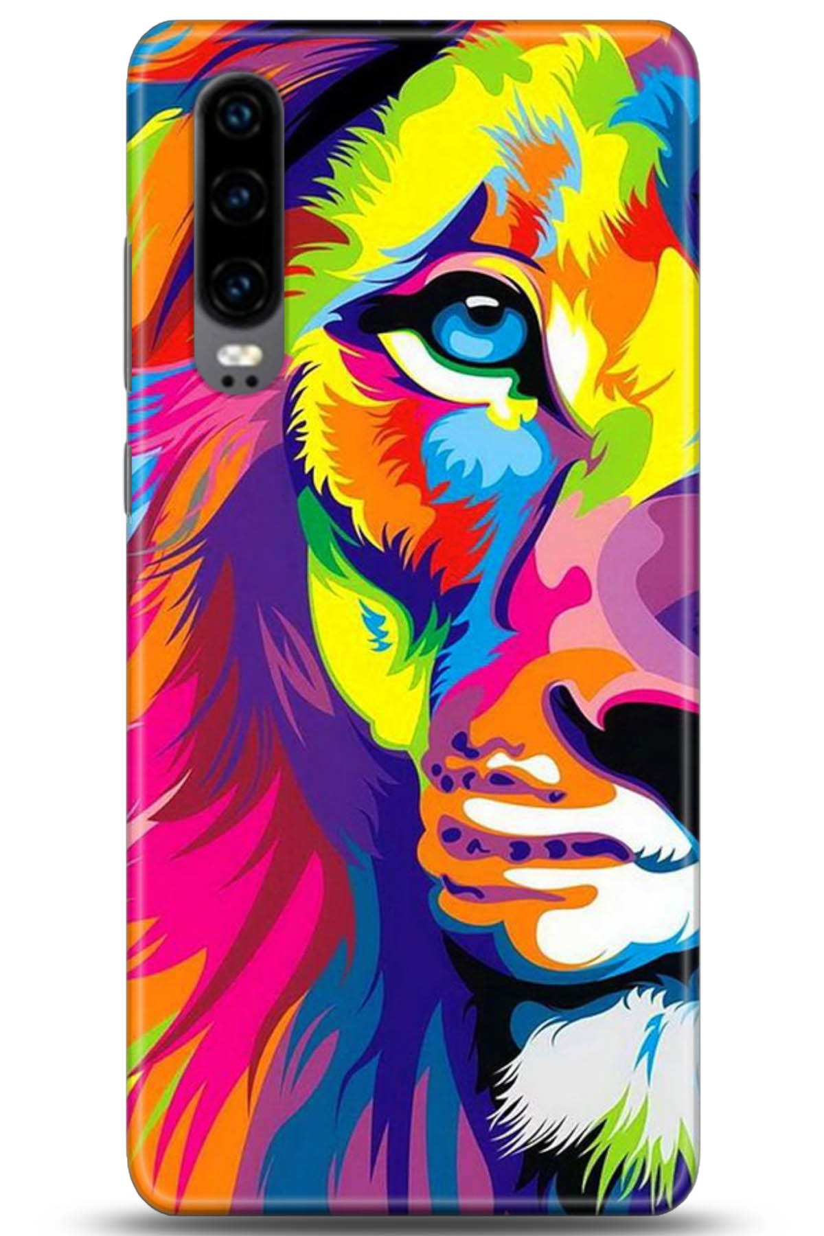 Huawei P30 Uyumlu Kılıf HD Baskılı Kılıf - Followed Institution 5084