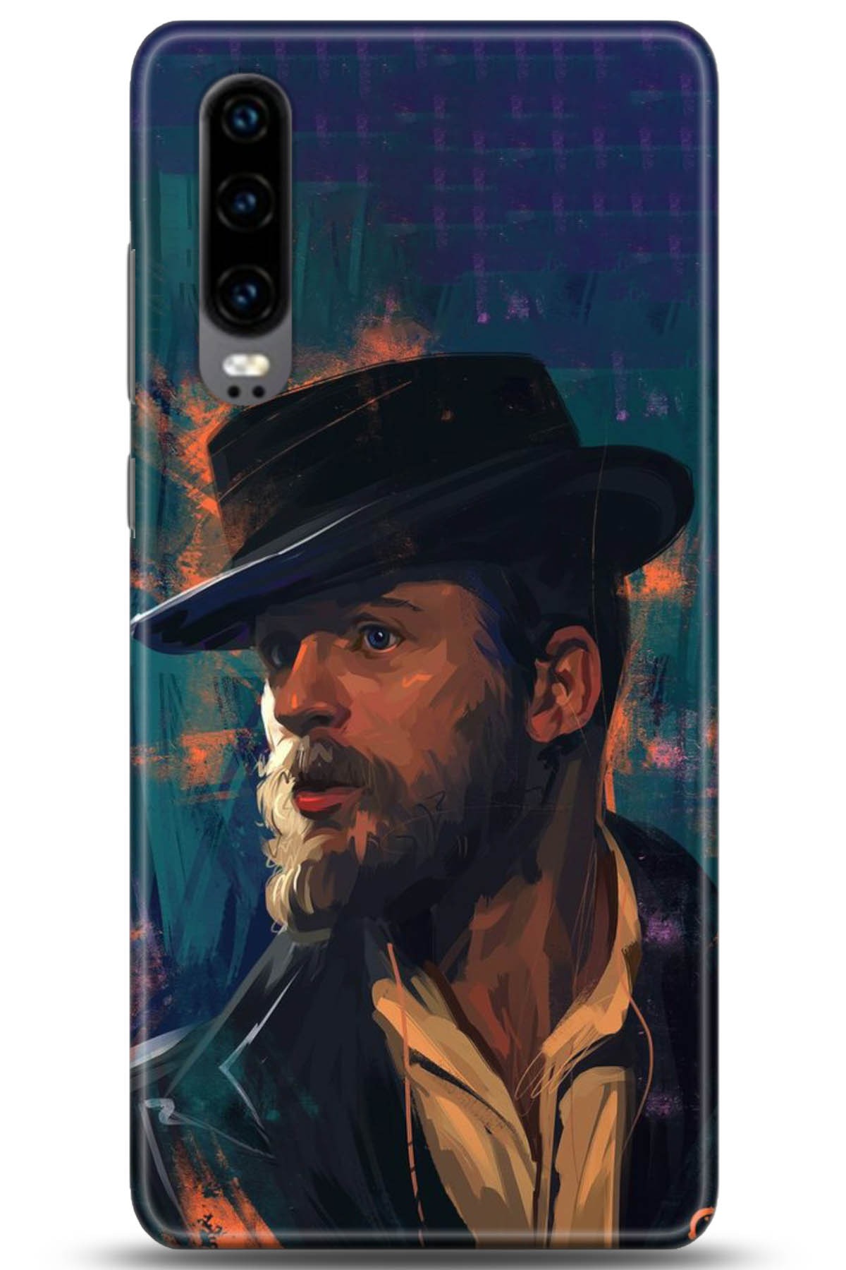 Huawei P30 Uyumlu Kılıf HD Baskılı Kılıf - Followed Institution 5094