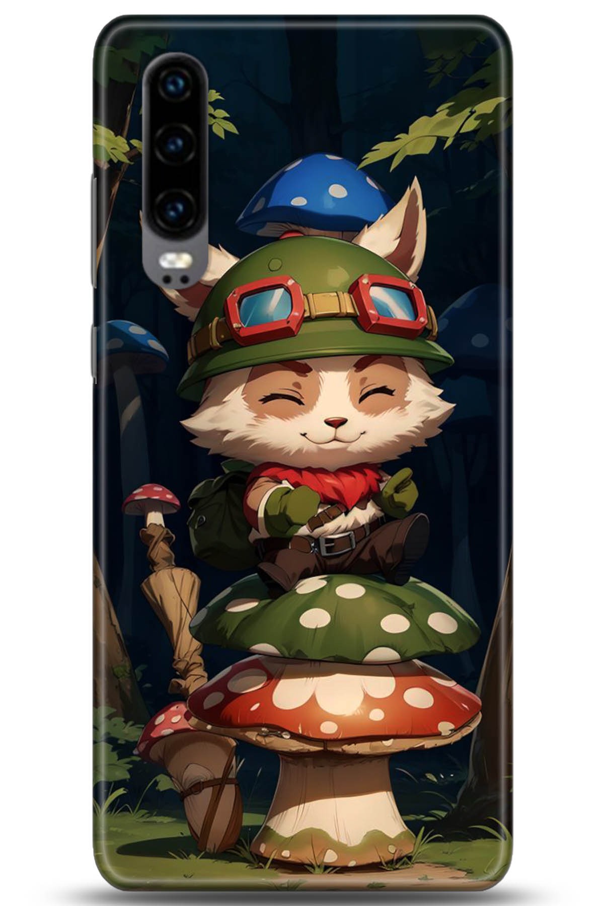 Huawei P30 Uyumlu Kılıf HD Baskılı Kılıf - Followed Institution 5097