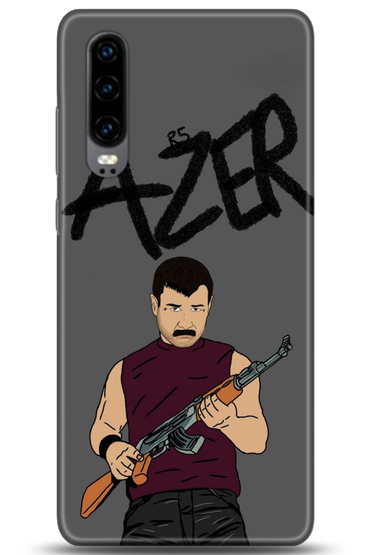 Huawei P30 Uyumlu Kılıf HD Baskılı Kılıf - Followed Institution 5128