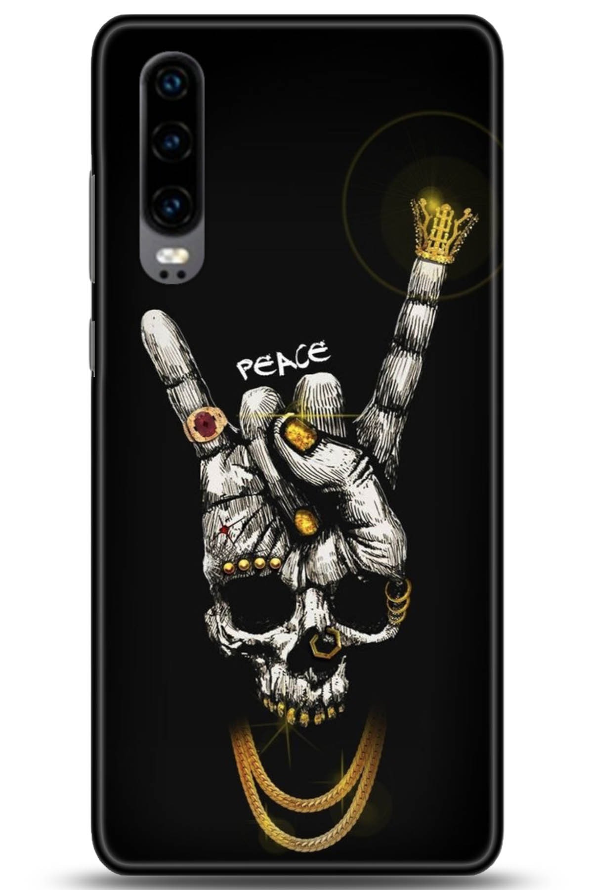 Huawei P30 Uyumlu Kılıf HD Baskılı Kılıf - Followed Institution 5148