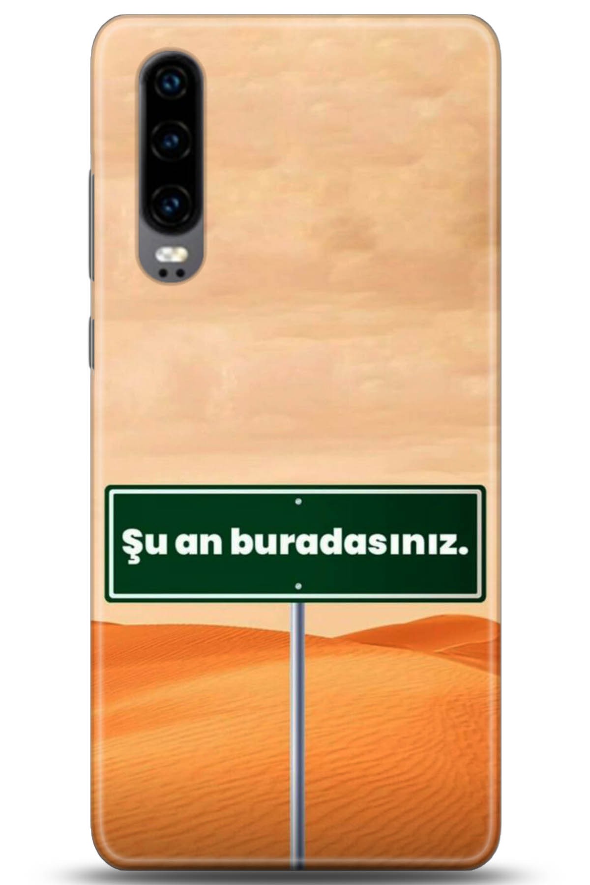 Huawei P30 Uyumlu Kılıf HD Baskılı Kılıf - Followed Institution 5159