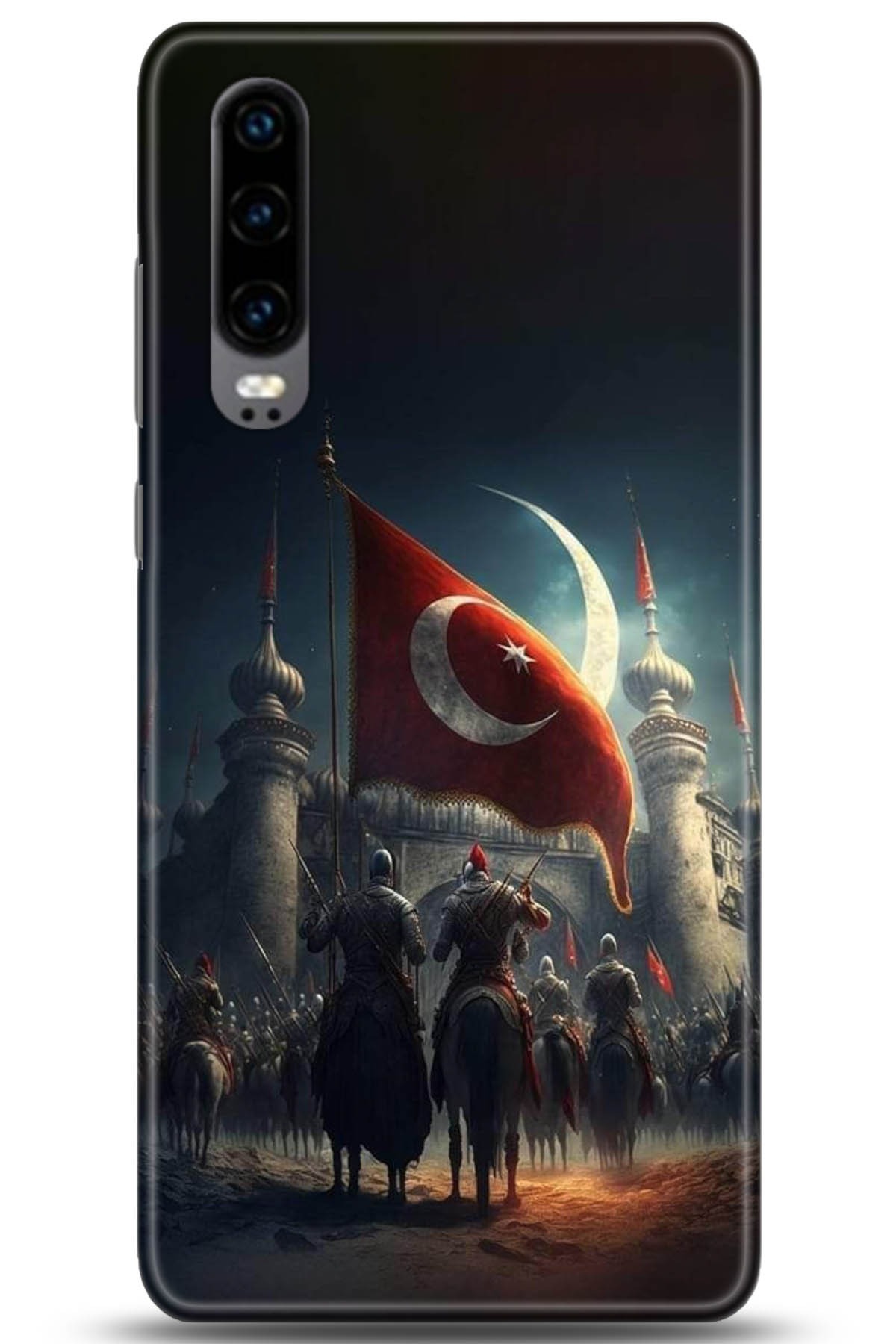 Huawei P30 Uyumlu Kılıf HD Baskılı Kılıf - Followed Institution 5186