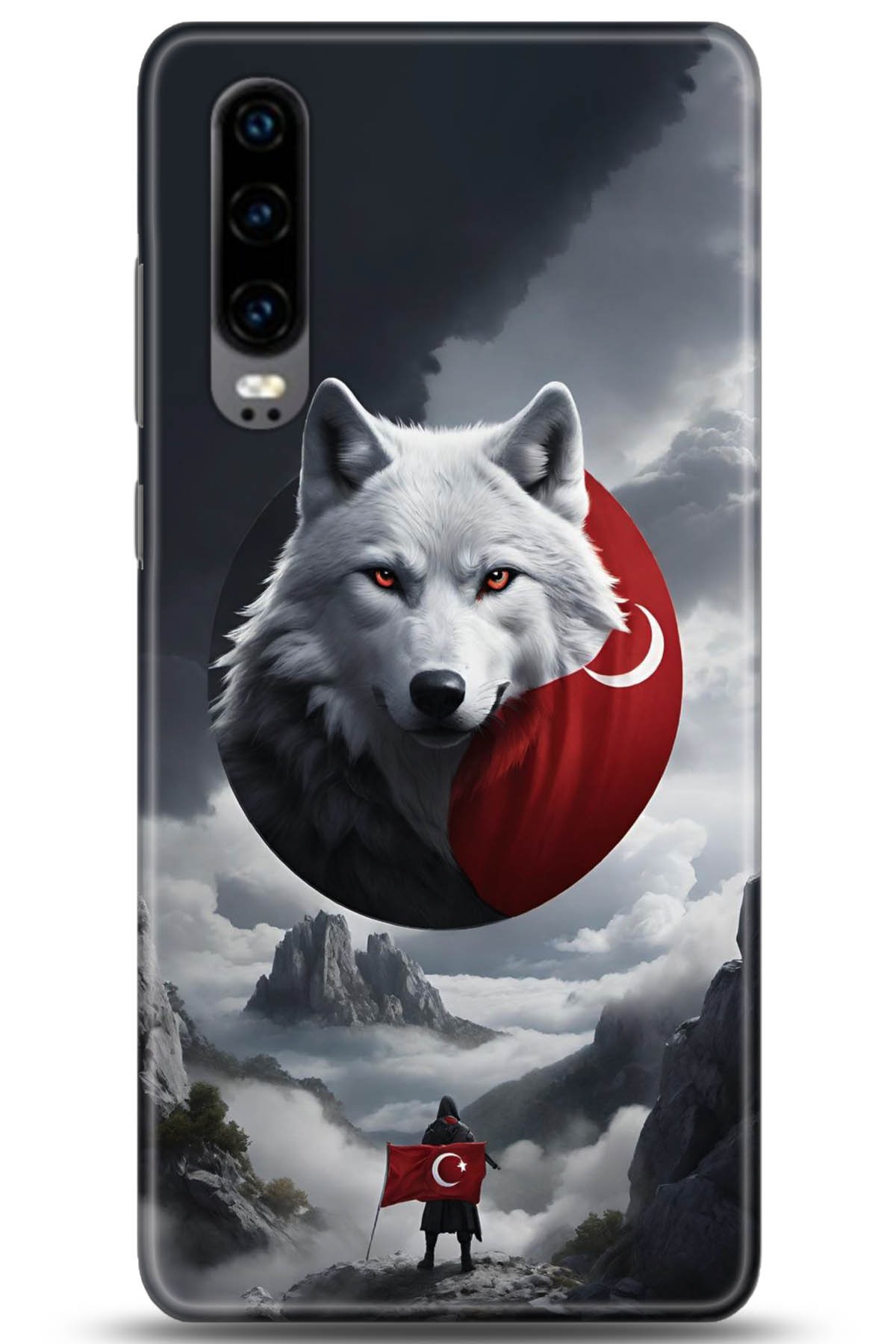 Huawei P30 Uyumlu Kılıf HD Baskılı Kılıf - Followed Institution 5189