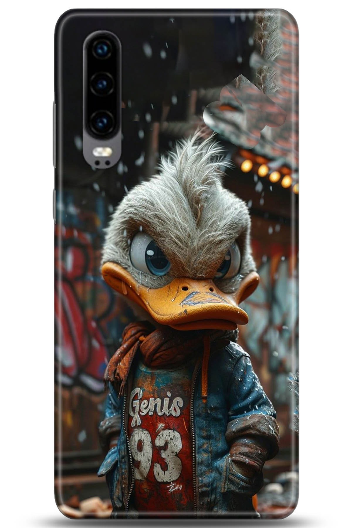 Huawei P30 Uyumlu Kılıf HD Baskılı Kılıf - Followed Institution 5230