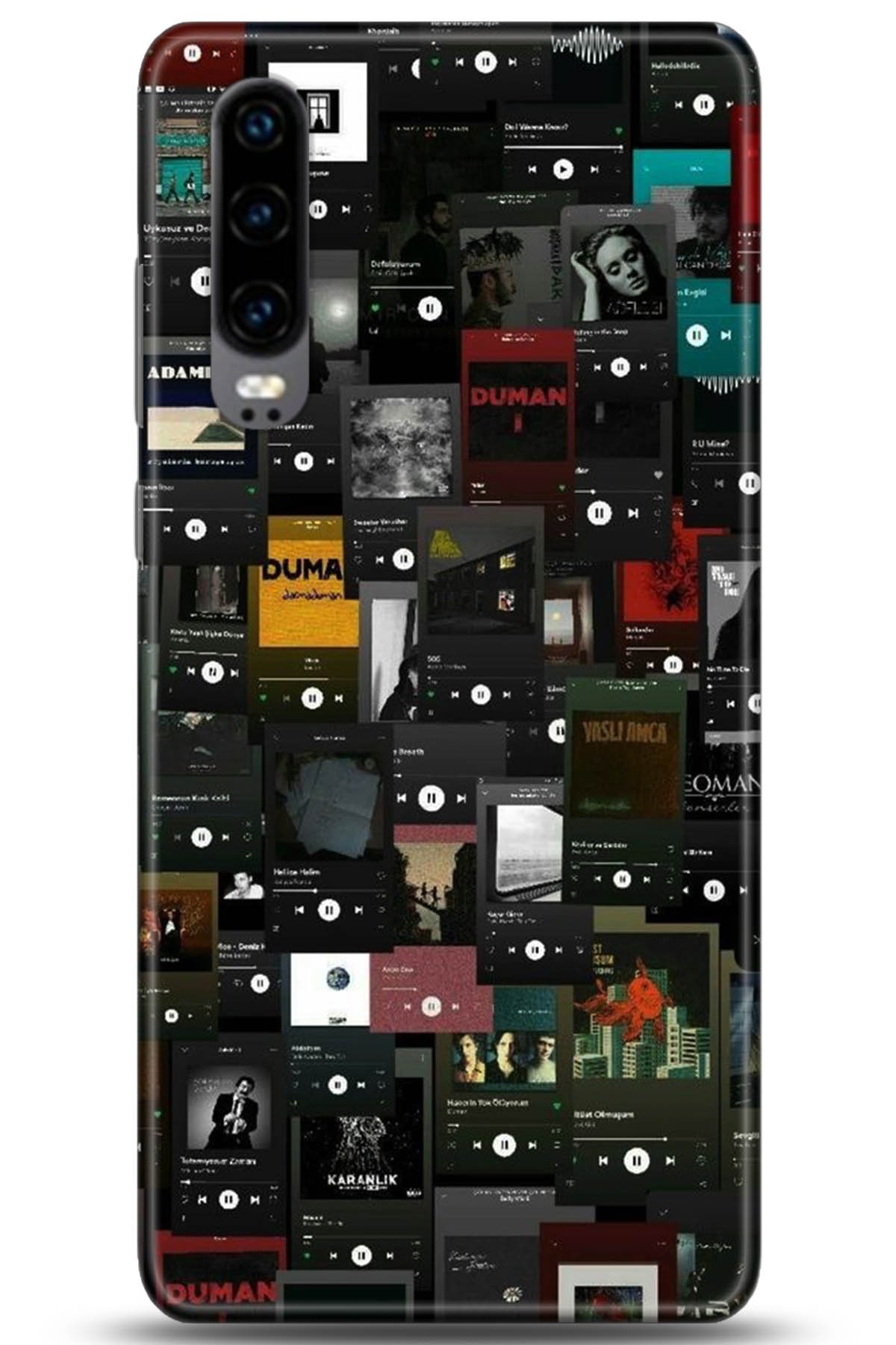 Huawei P30 Uyumlu Kılıf HD Baskılı Kılıf - Followed Institution 5264