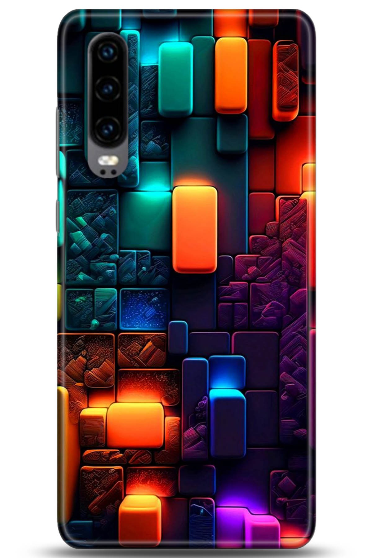 Huawei P30 Uyumlu Kılıf HD Baskılı Kılıf - Followed Institution 5266