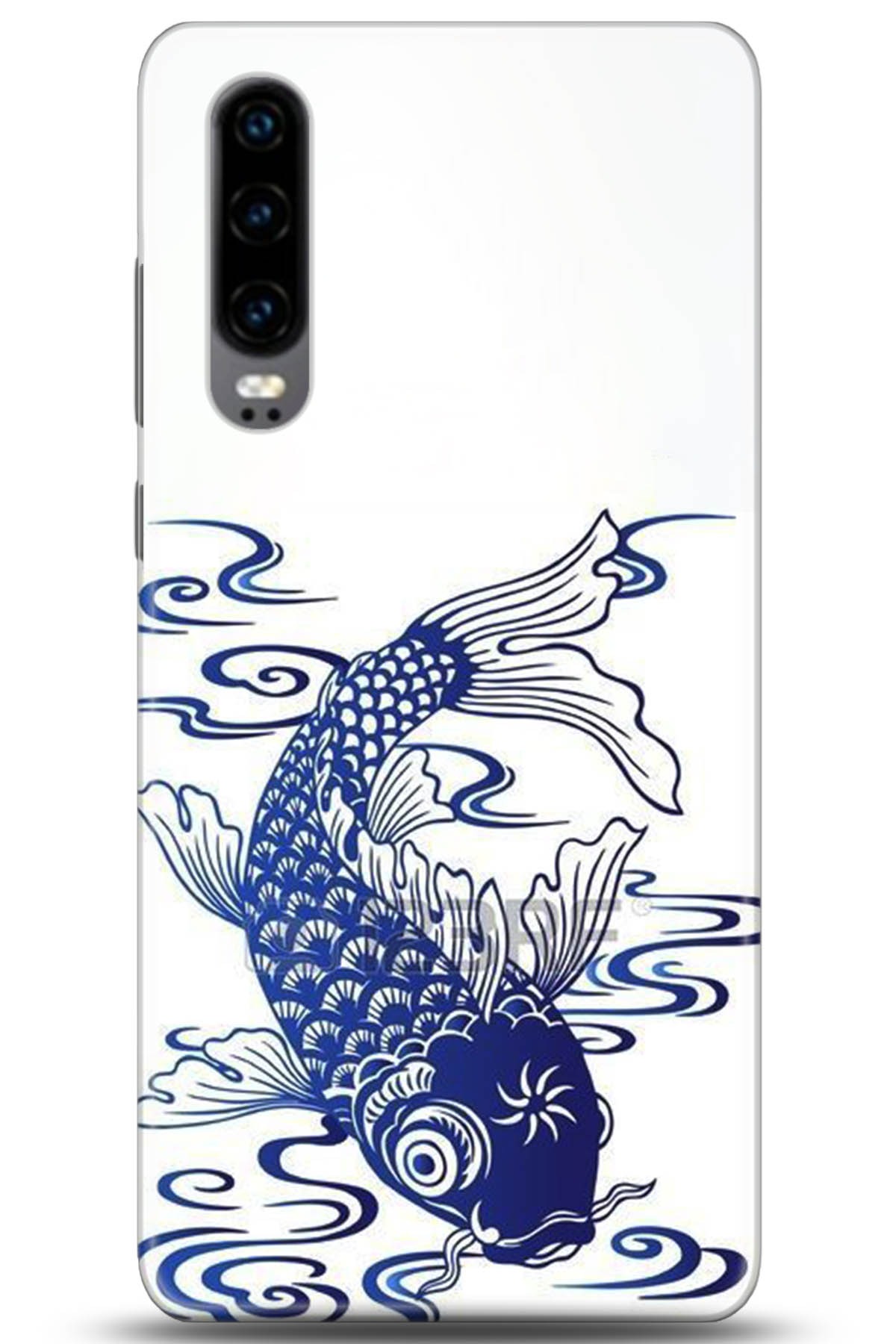 Huawei P30 Uyumlu Kılıf HD Baskılı Kılıf - Followed Institution 5305