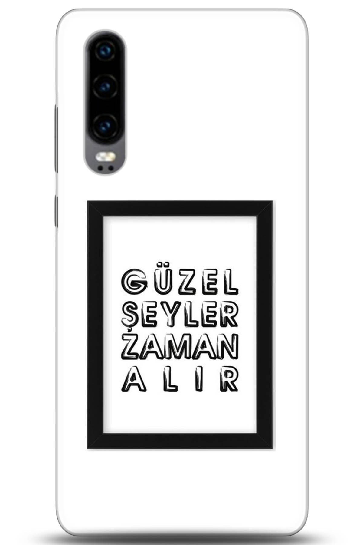 Huawei P30 Uyumlu Kılıf HD Baskılı Kılıf - Followed Institution 5307