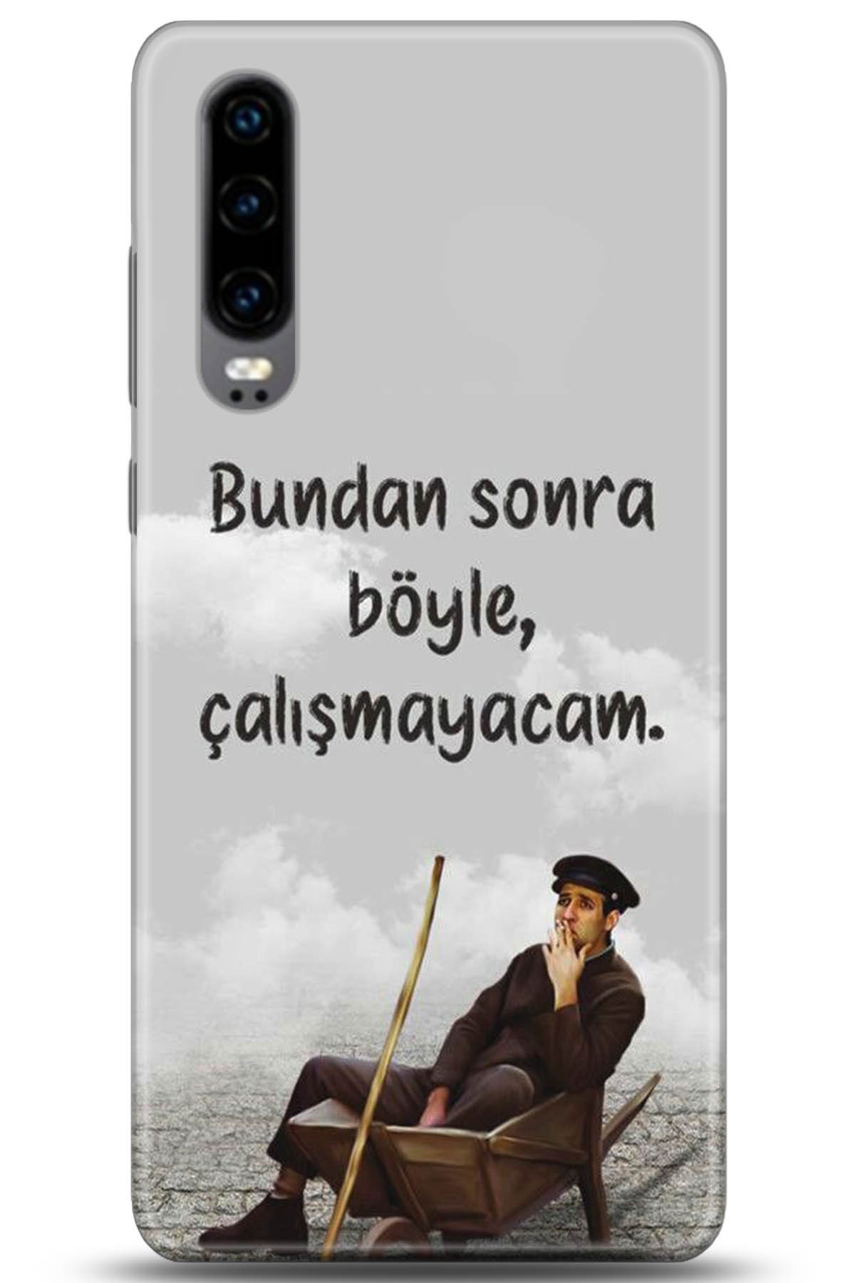 Huawei P30 Uyumlu Kılıf HD Baskılı Kılıf - Followed Institution 5314