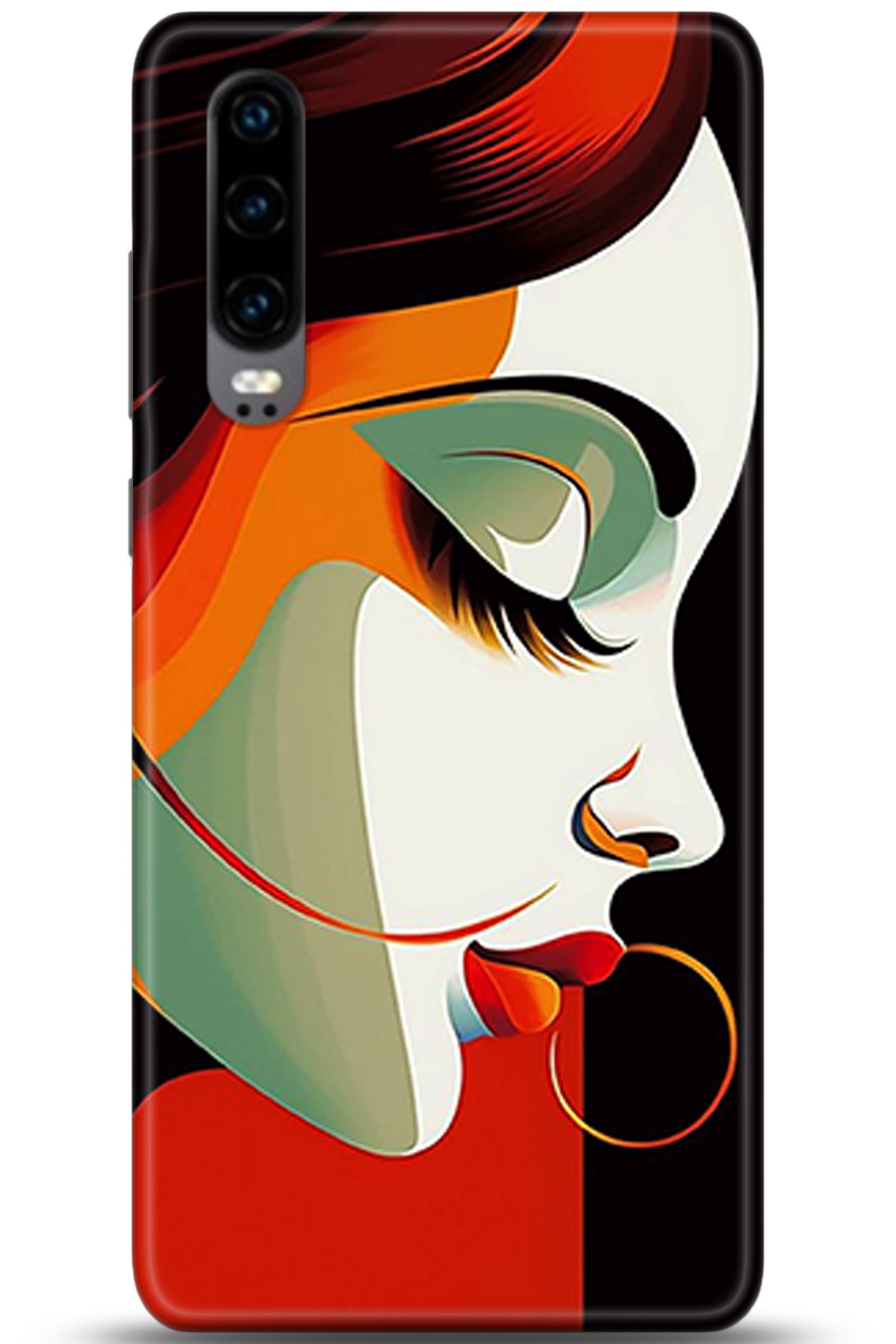 Huawei P30 Uyumlu Kılıf HD Baskılı Kılıf - Followed Institution 5324