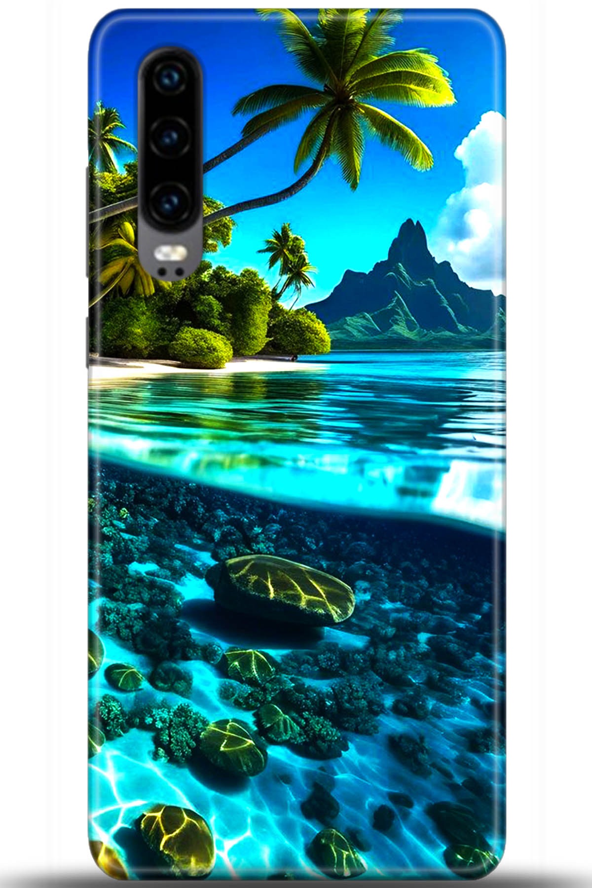 Huawei P30 Uyumlu Kılıf HD Baskılı Kılıf - Followed Institution 5491