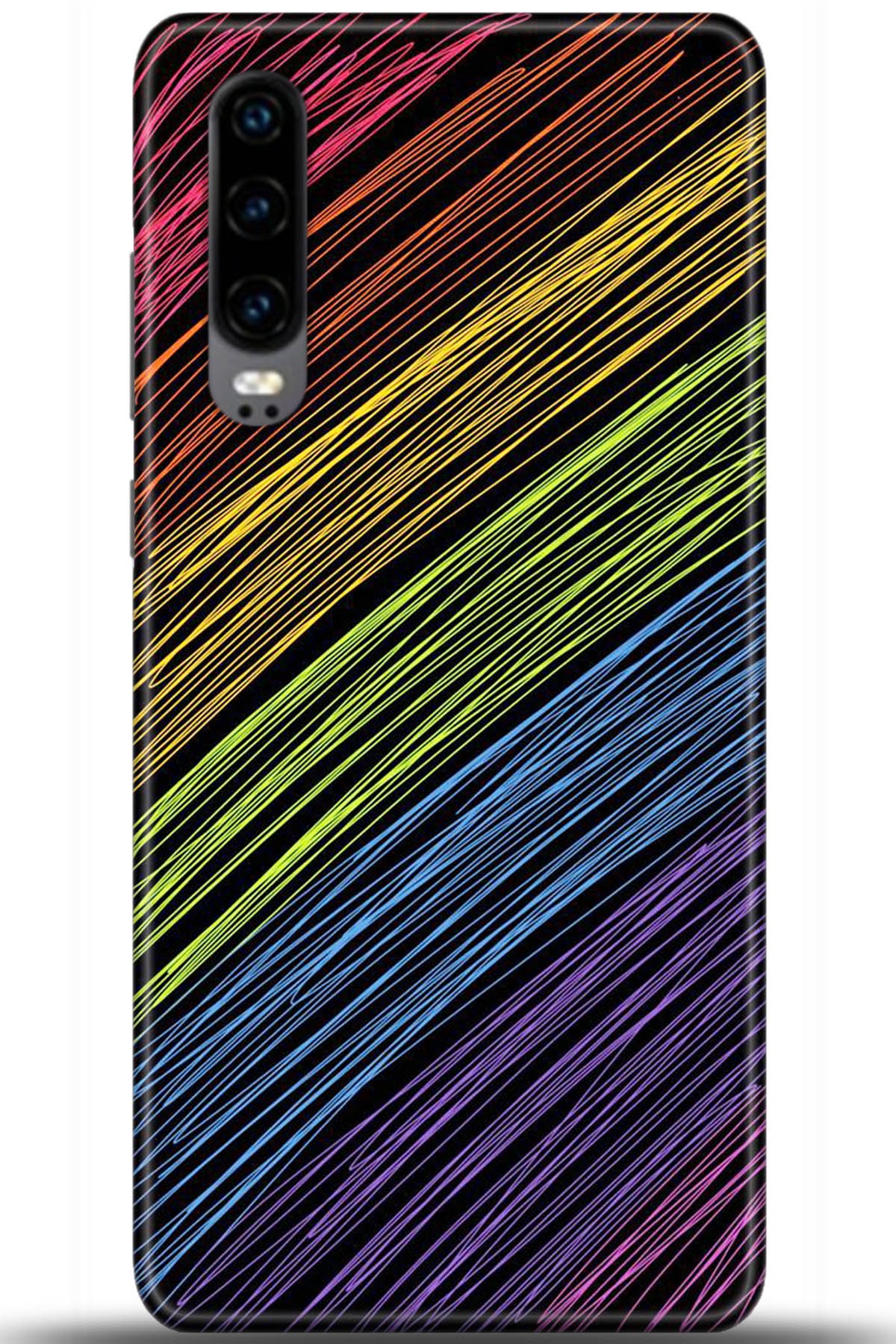 Huawei P30 Uyumlu Kılıf HD Baskılı Kılıf - Followed Institution 5525