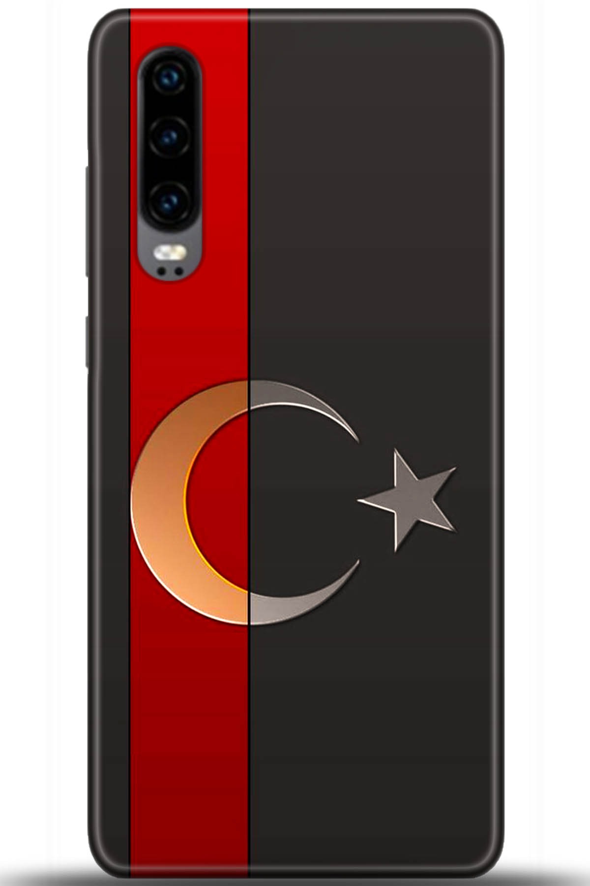 Huawei P30 Uyumlu Kılıf HD Baskılı Kılıf - Followed Institution 5528