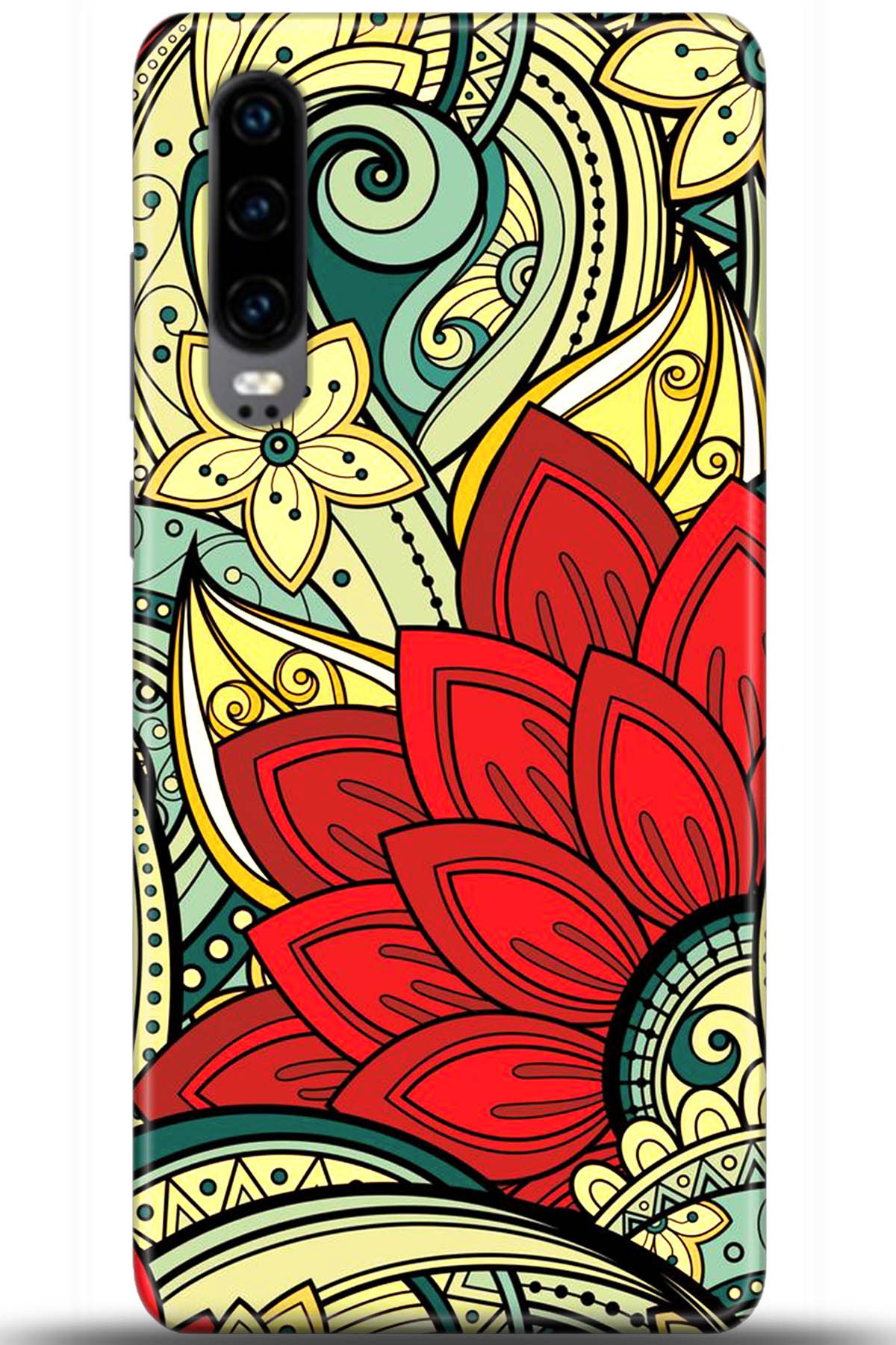 Huawei P30 Uyumlu Kılıf HD Baskılı Kılıf - Followed Institution 5534