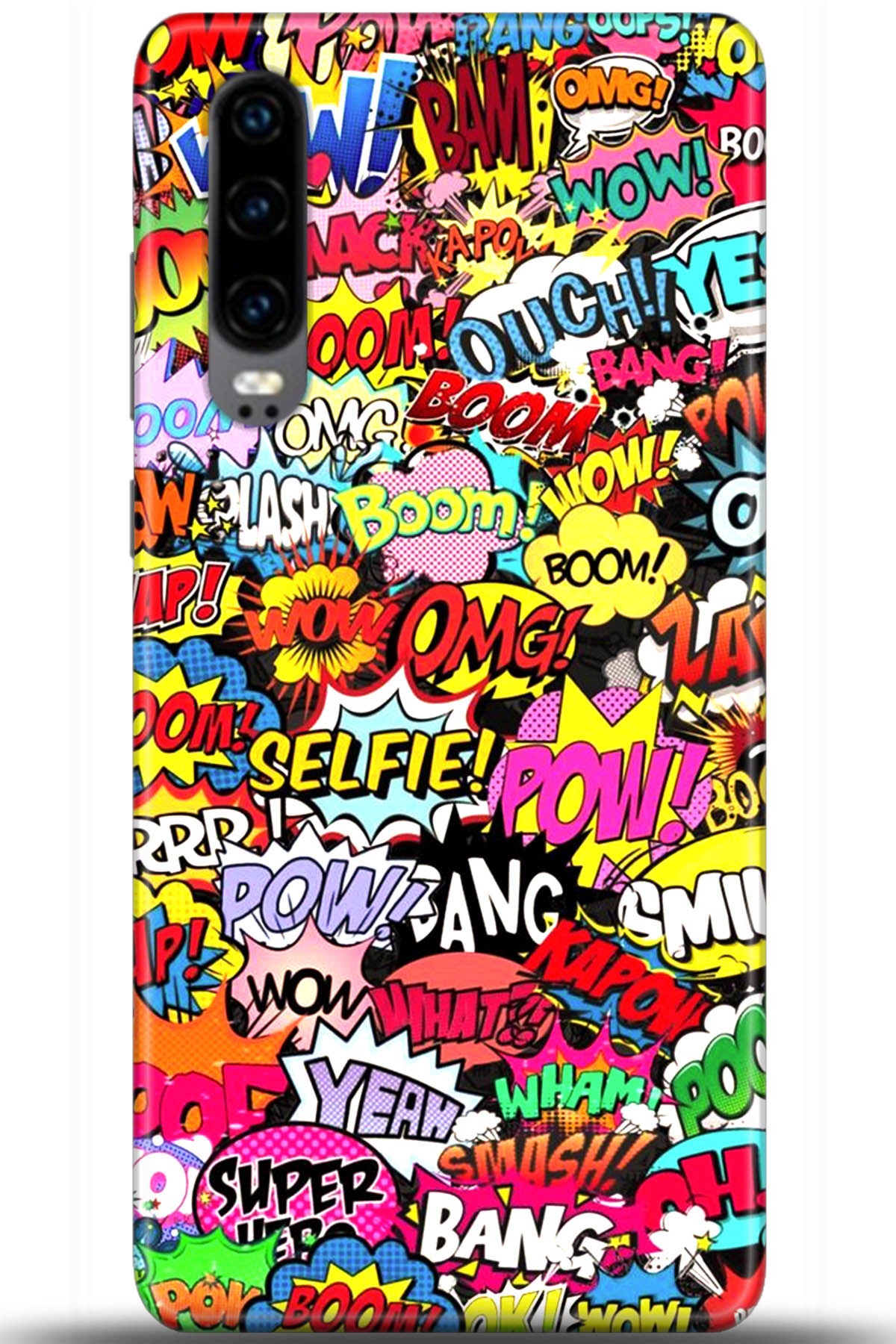 Huawei P30 Uyumlu Kılıf HD Baskılı Kılıf - Followed Institution 5552