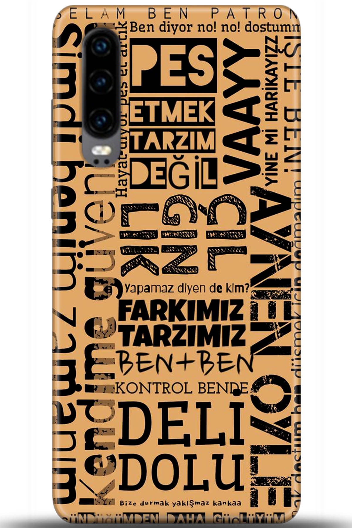 Huawei P30 Uyumlu Kılıf HD Baskılı Kılıf - Followed Institution 5588