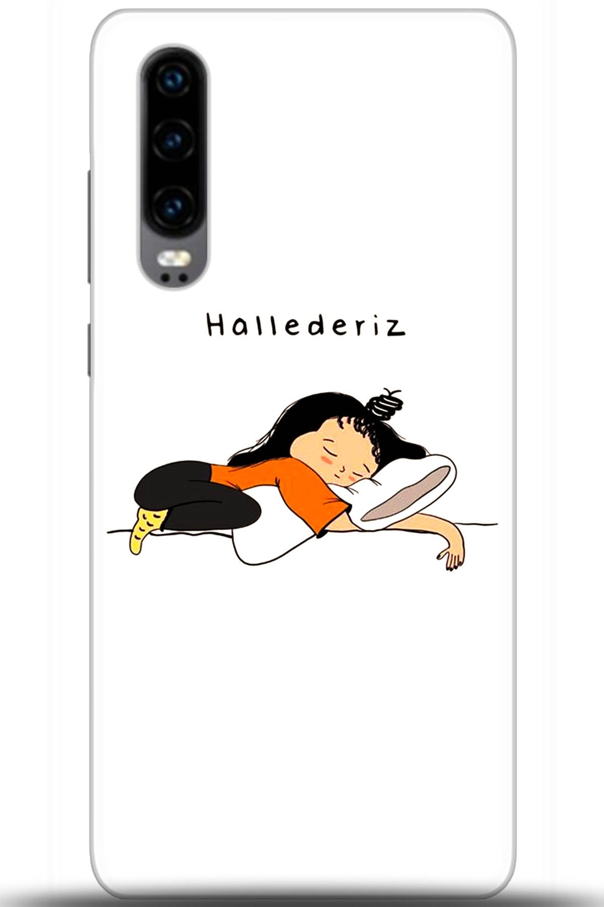 Huawei P30 Uyumlu Kılıf HD Baskılı Kılıf - Followed Institution 5591