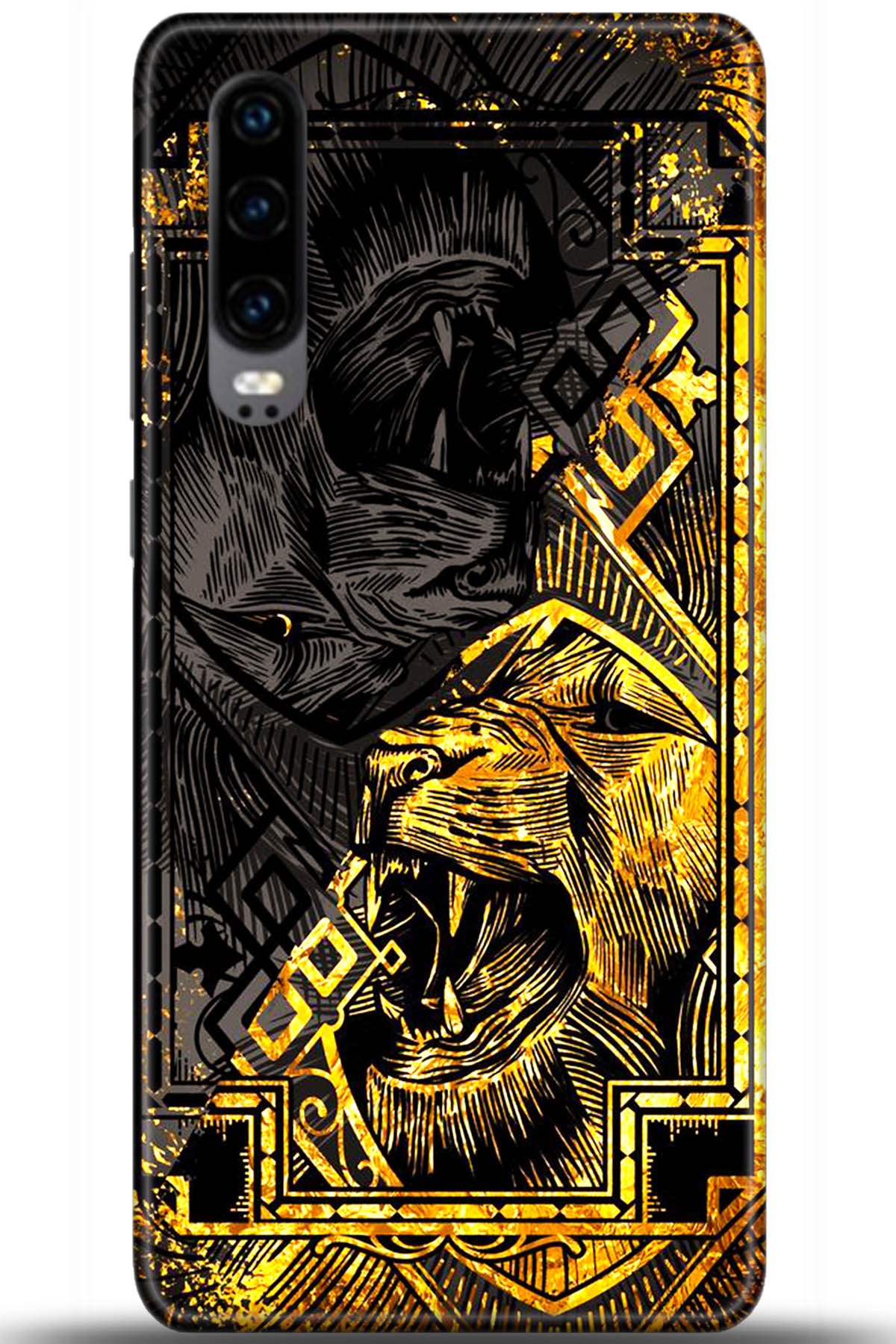 Huawei P30 Uyumlu Kılıf HD Baskılı Kılıf - Followed Institution 5629