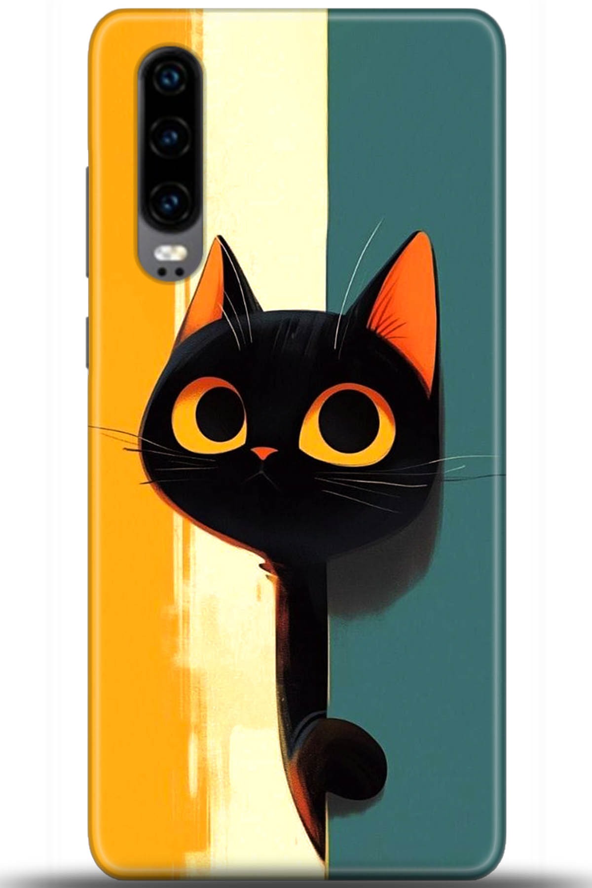 Huawei P30 Uyumlu Kılıf HD Baskılı Kılıf - Followed Institution 5654