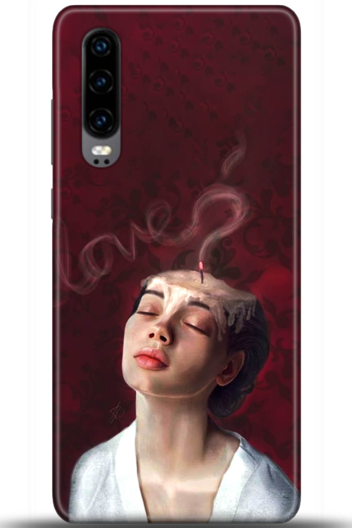 Huawei P30 Uyumlu Kılıf HD Baskılı Kılıf - Followed Institution 5680
