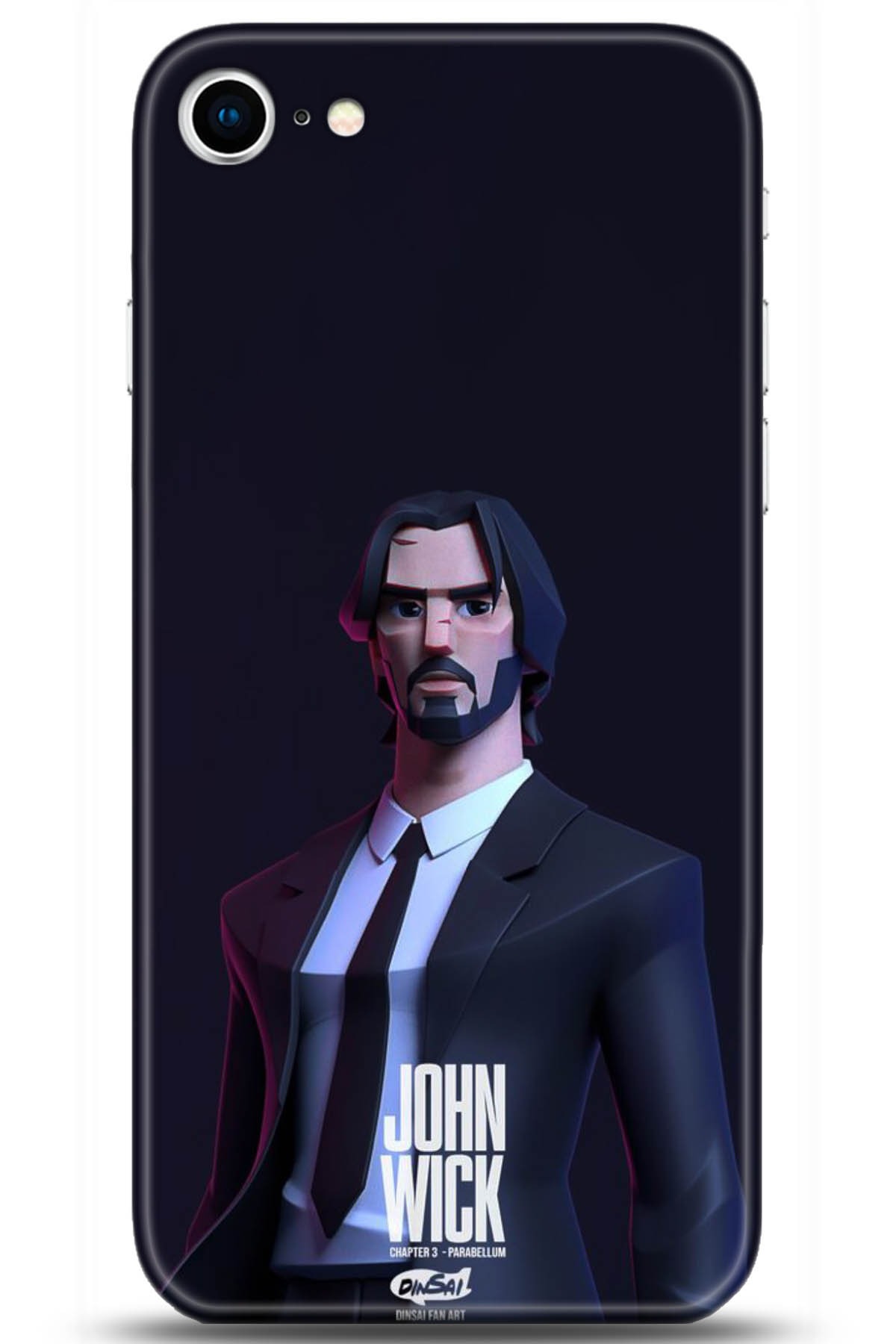 Apple iPhone 8 Uyumlu Kılıf HD Baskılı Kılıf - Followed Institution 5018