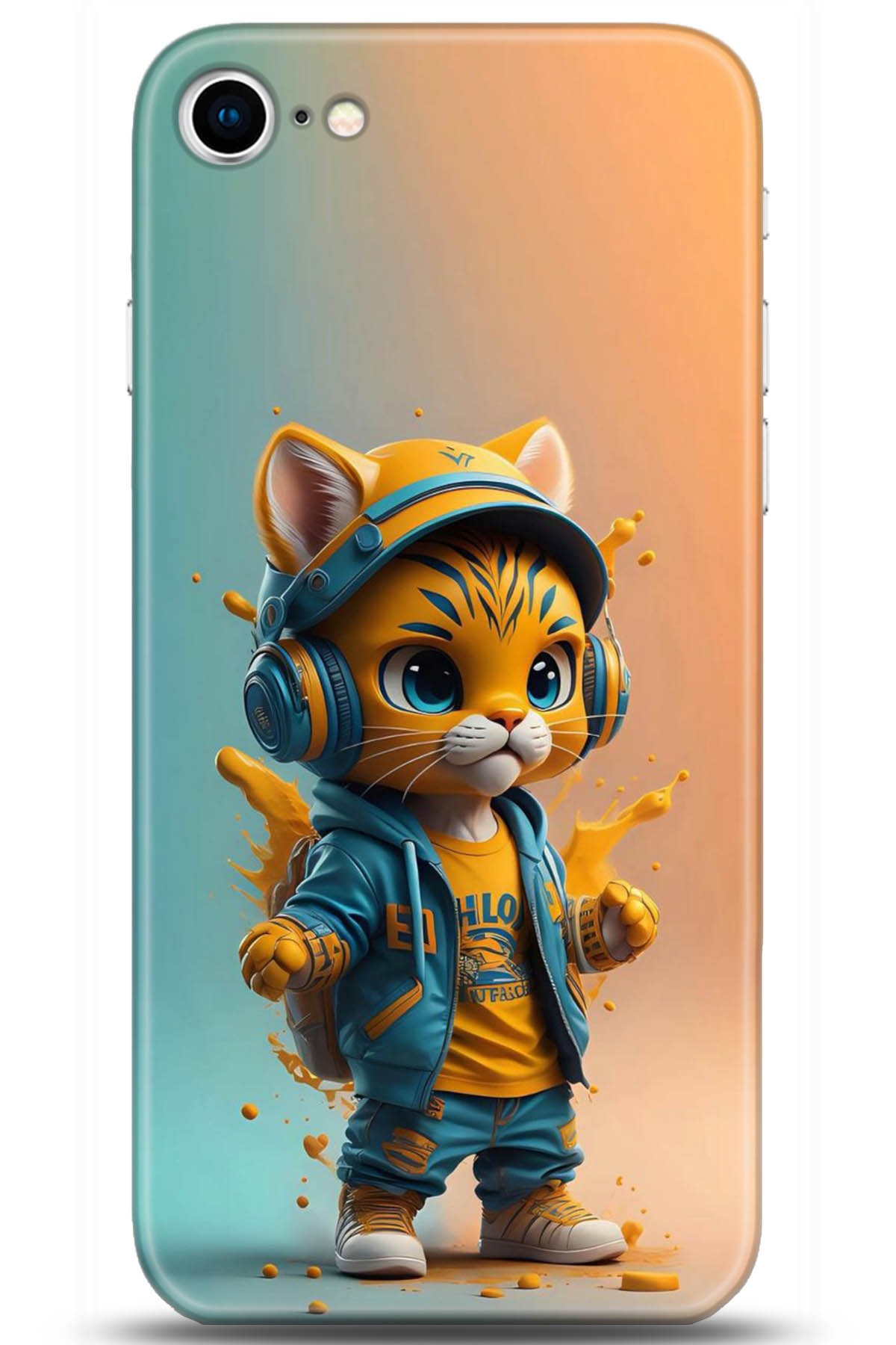 Apple iPhone 8 Uyumlu Kılıf HD Baskılı Kılıf - Followed Institution 5101