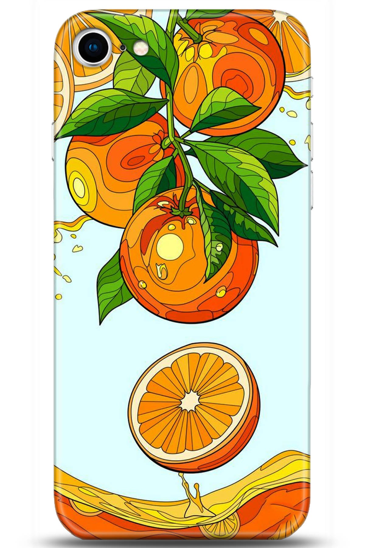 Apple iPhone 8 Uyumlu Kılıf HD Baskılı Kılıf - Followed Institution 5202