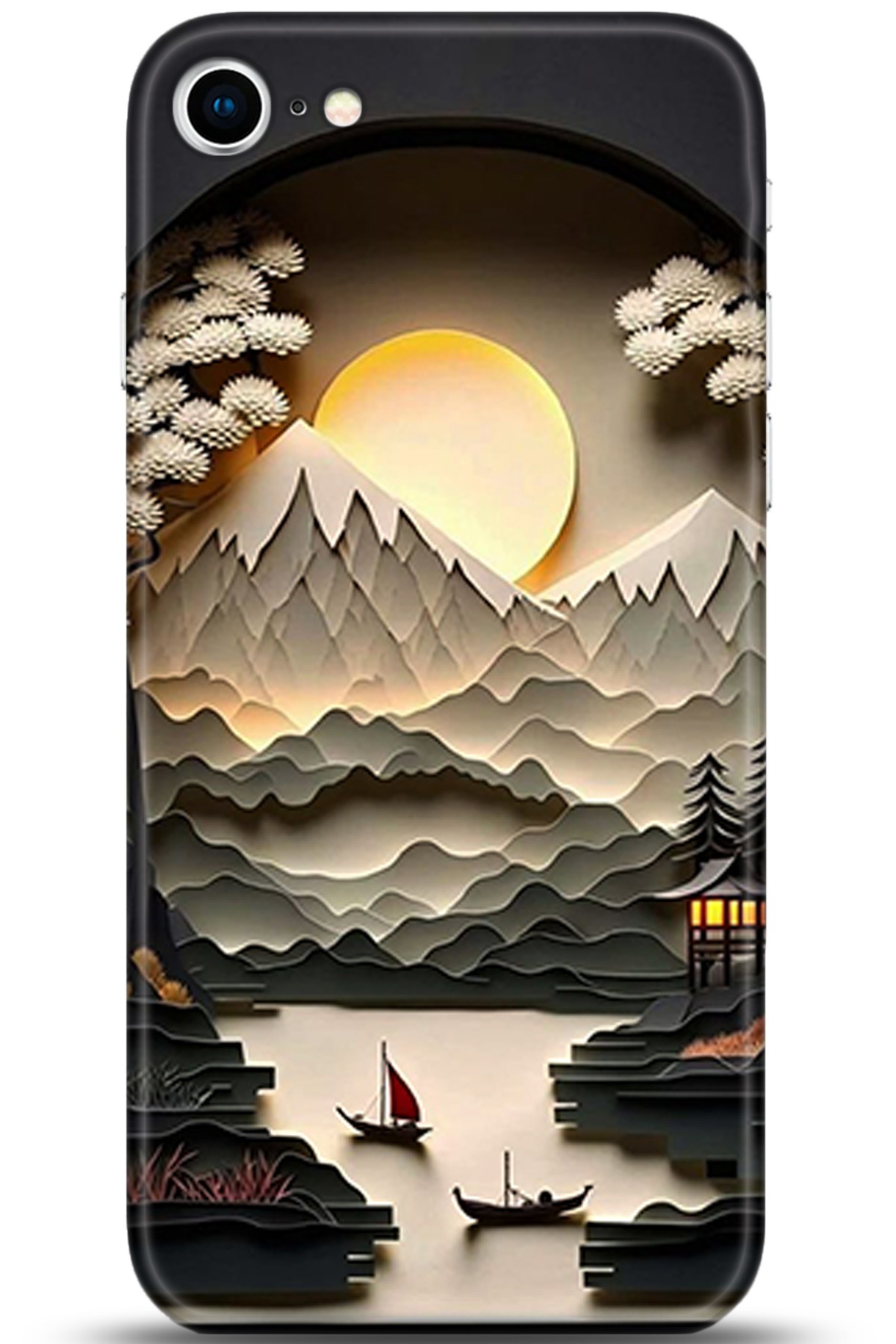 Apple iPhone 8 Uyumlu Kılıf HD Baskılı Kılıf - Followed Institution 5354