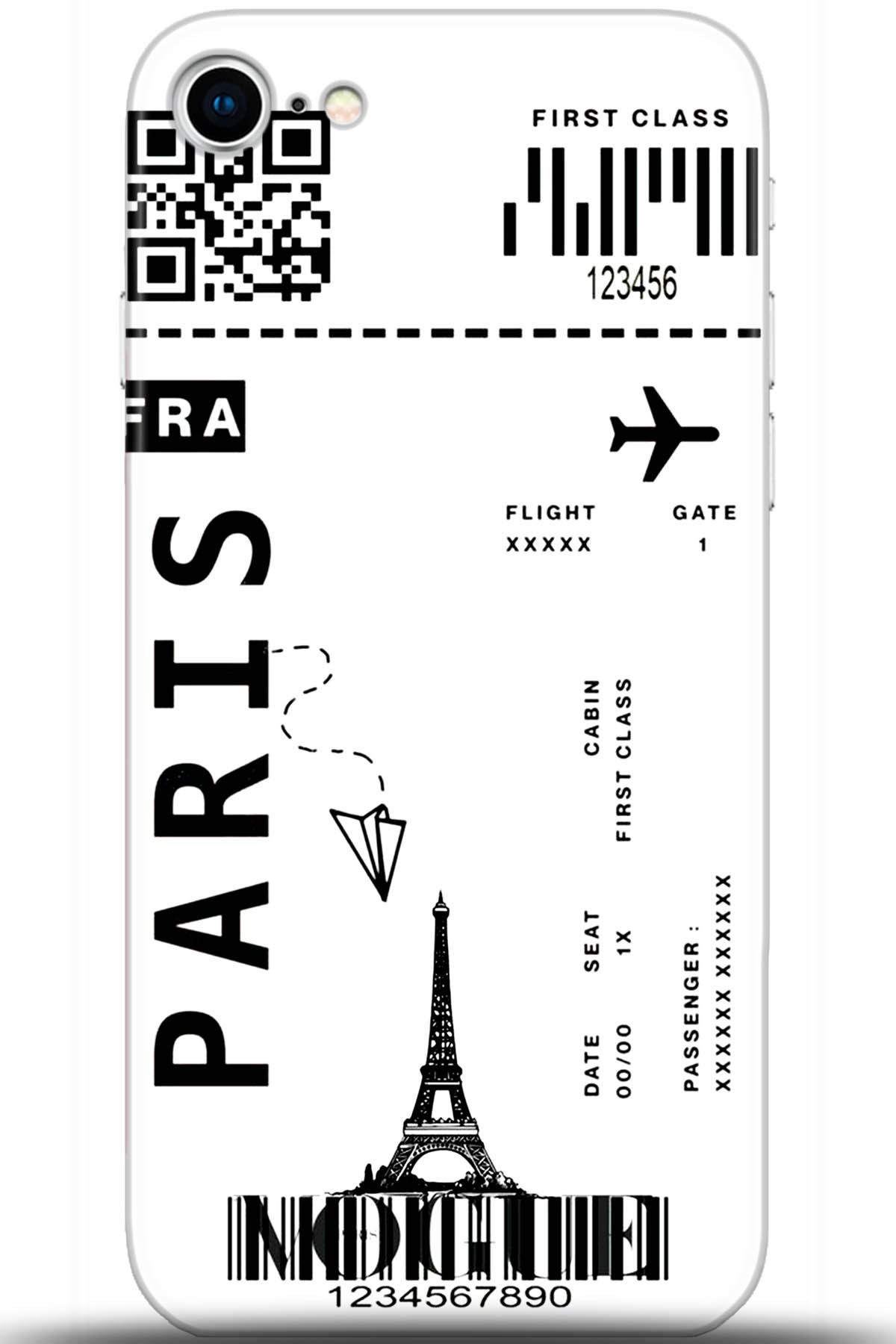 Apple iPhone 8 Uyumlu Kılıf HD Baskılı Kılıf - Followed Institution 5414