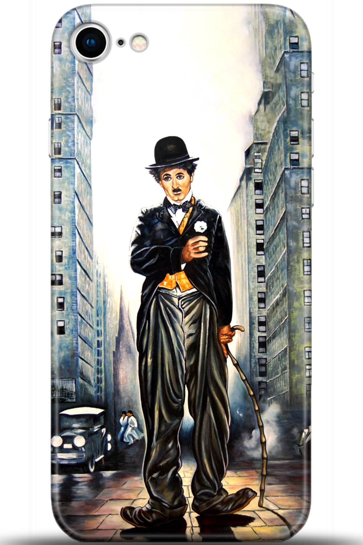 Apple iPhone 8 Uyumlu Kılıf HD Baskılı Kılıf - Followed Institution 5693