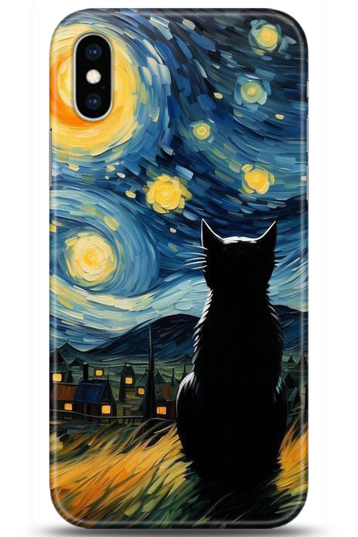 Apple iPhone X Uyumlu Kılıf HD Baskılı Kılıf - Followed Institution 5034