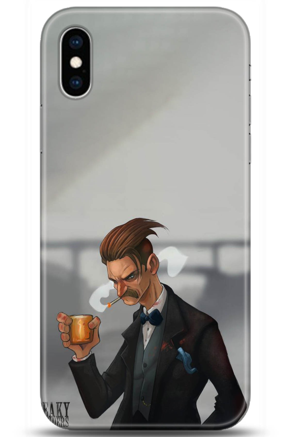 Apple iPhone X Uyumlu Kılıf HD Baskılı Kılıf - Followed Institution 5088