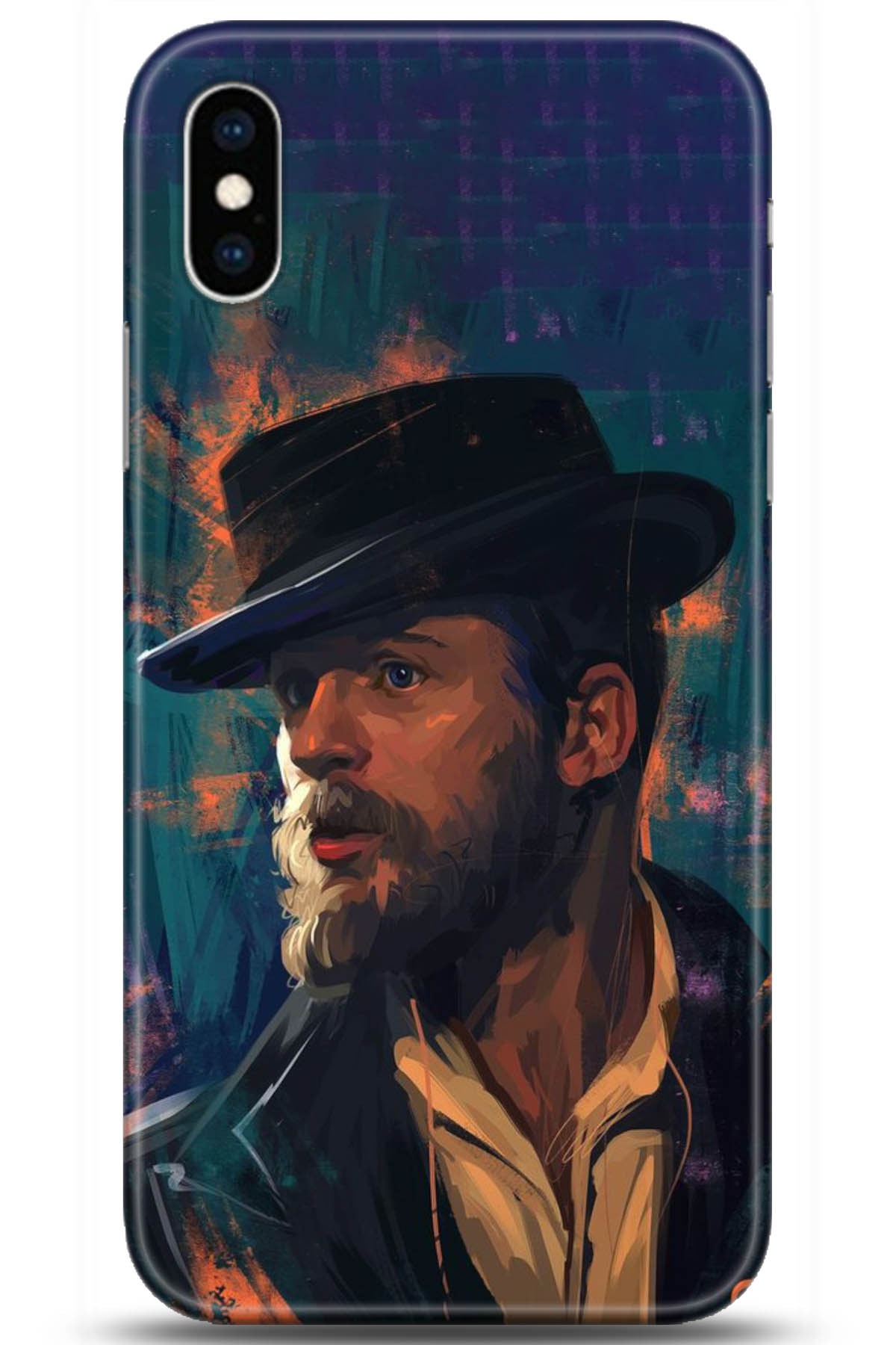 Apple iPhone X Uyumlu Kılıf HD Baskılı Kılıf - Followed Institution 5094