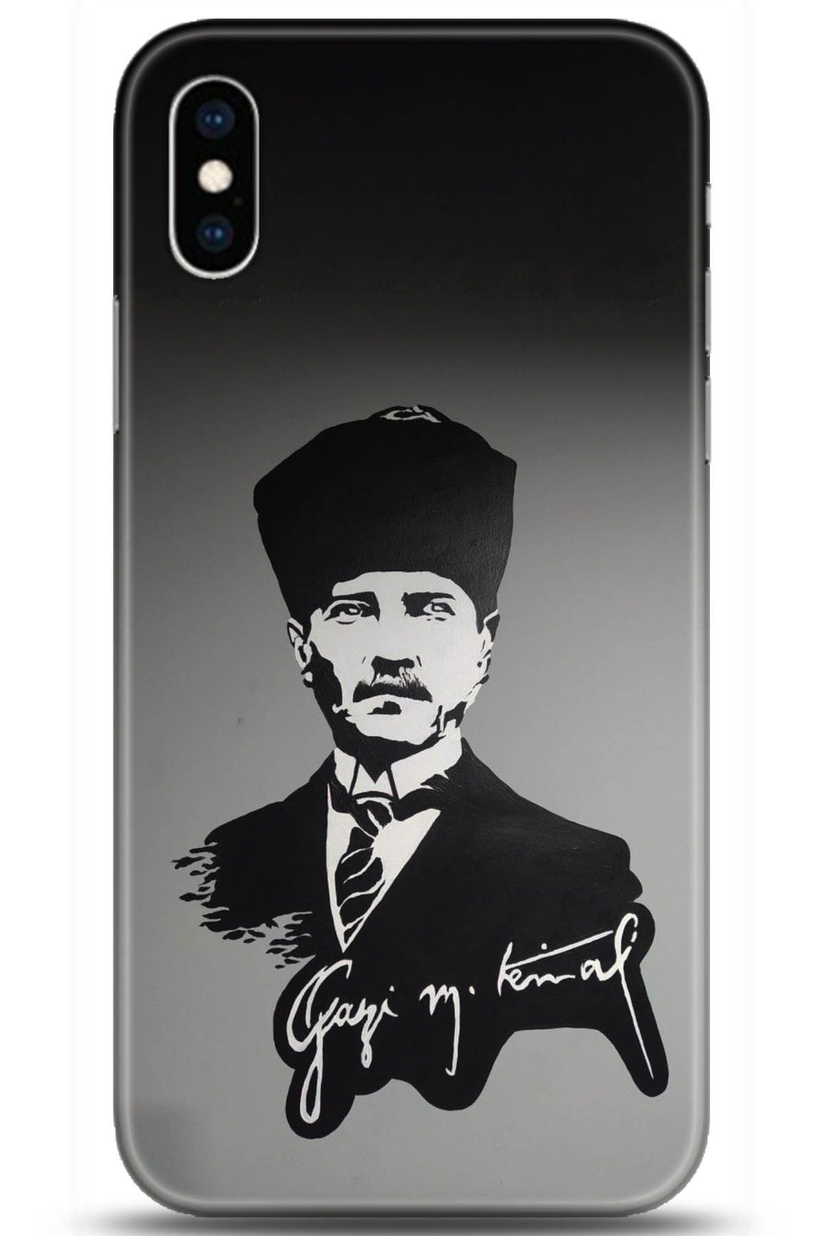 Apple iPhone X Uyumlu Kılıf HD Baskılı Kılıf - Followed Institution 5112