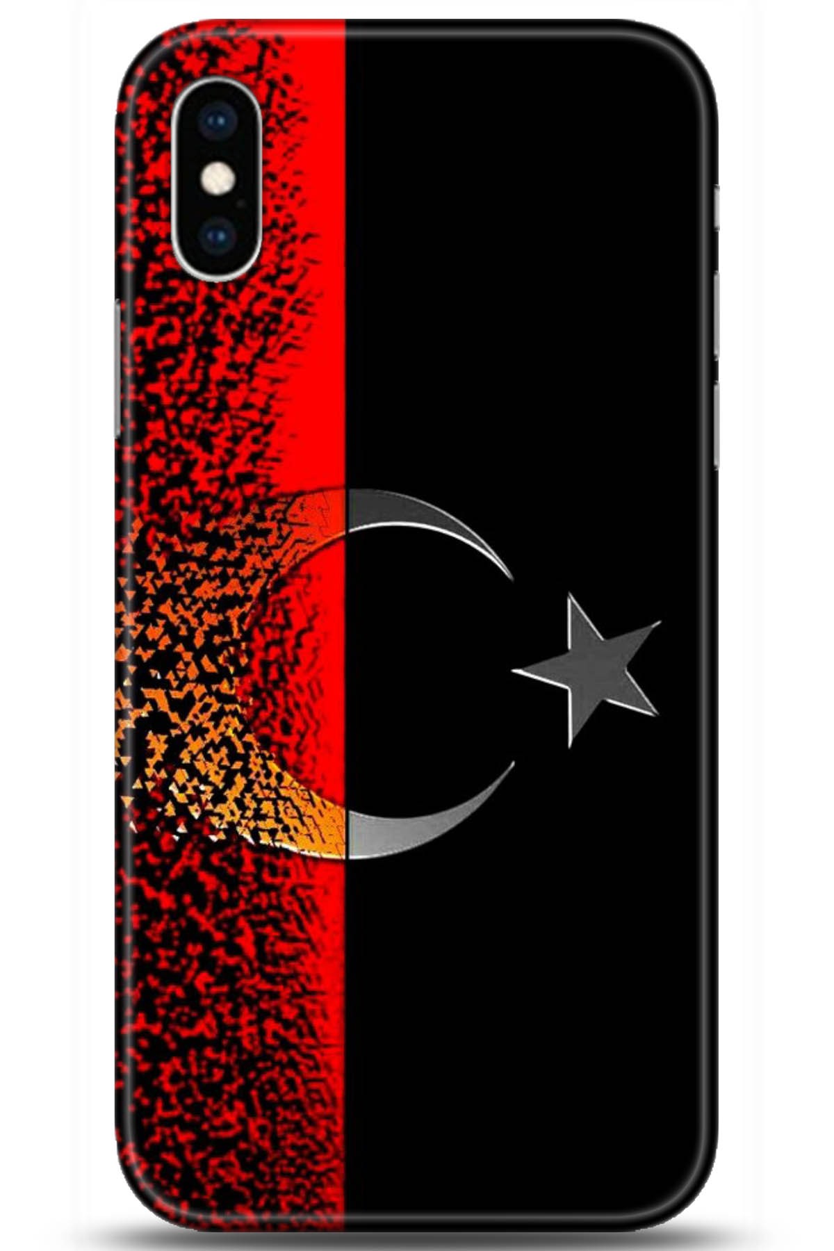 Apple iPhone X Uyumlu Kılıf HD Baskılı Kılıf - Followed Institution 5137