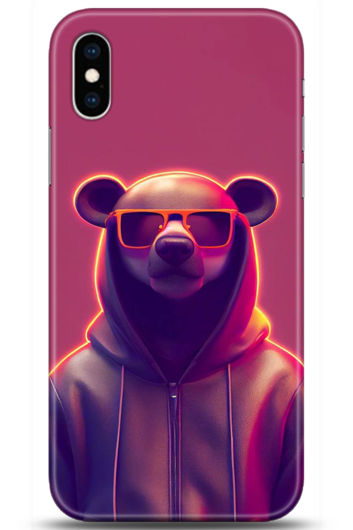 Apple iPhone X Uyumlu Kılıf HD Baskılı Kılıf - Followed Institution 5212