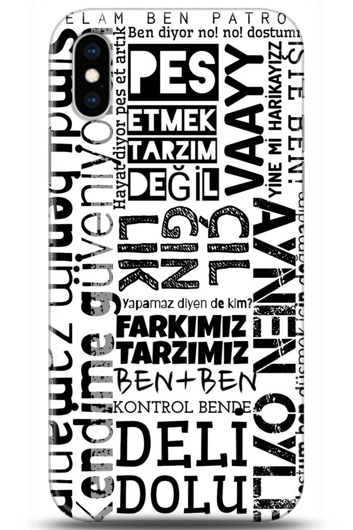 Apple iPhone X Uyumlu Kılıf HD Baskılı Kılıf - Followed Institution 5281