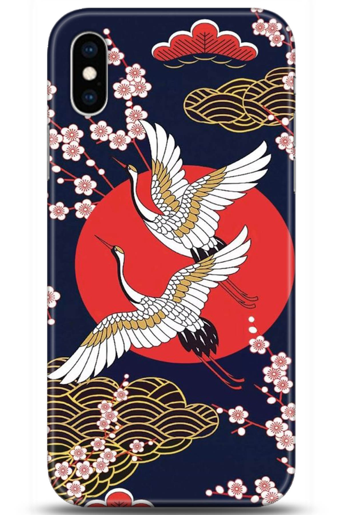 Apple iPhone X Uyumlu Kılıf HD Baskılı Kılıf - Followed Institution 5282