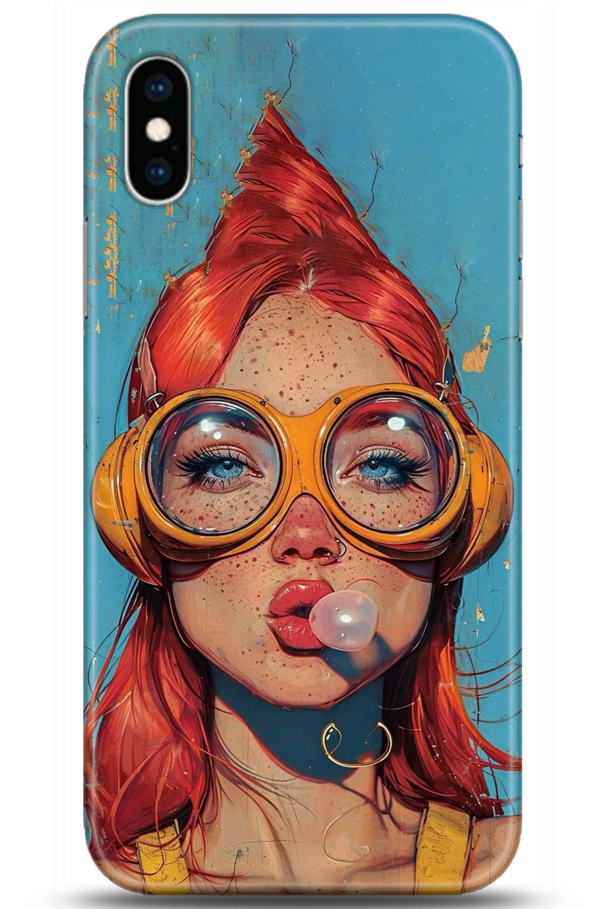 Apple iPhone X Uyumlu Kılıf HD Baskılı Kılıf - Followed Institution 5286