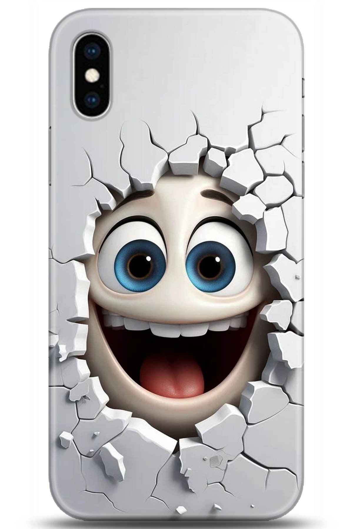 Apple iPhone X Uyumlu Kılıf HD Baskılı Kılıf - Followed Institution 5287