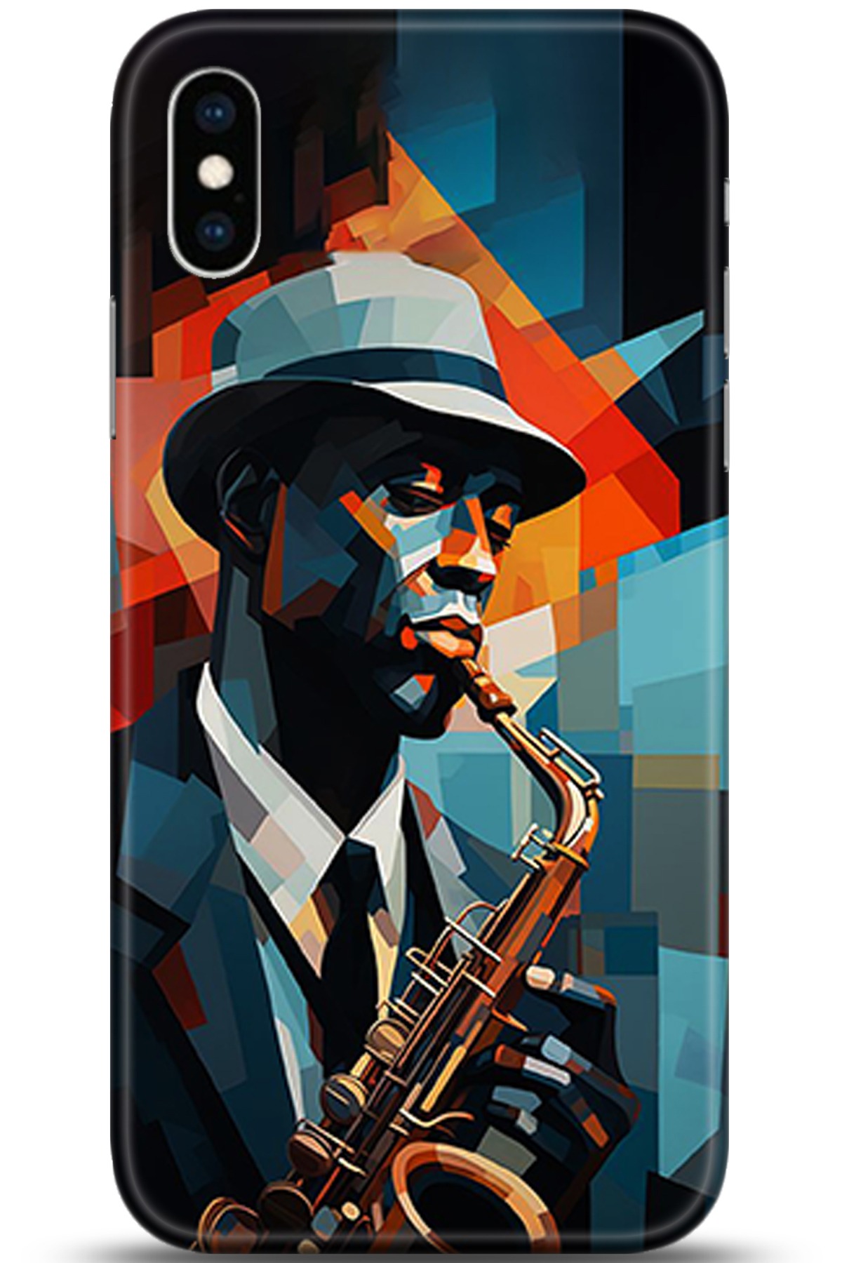 Apple iPhone X Uyumlu Kılıf HD Baskılı Kılıf - Followed Institution 5326