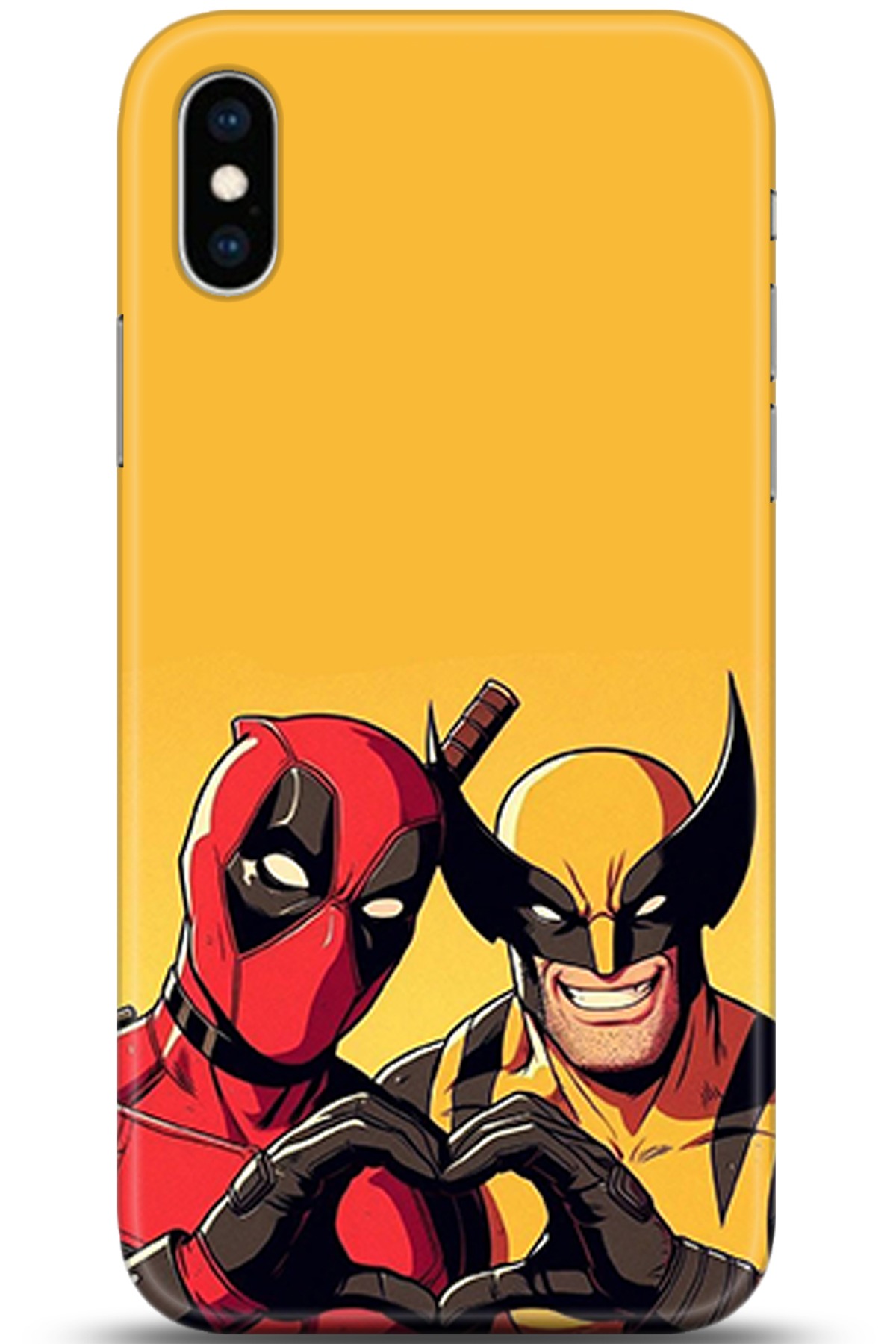 Apple iPhone X Uyumlu Kılıf HD Baskılı Kılıf - Followed Institution 5349