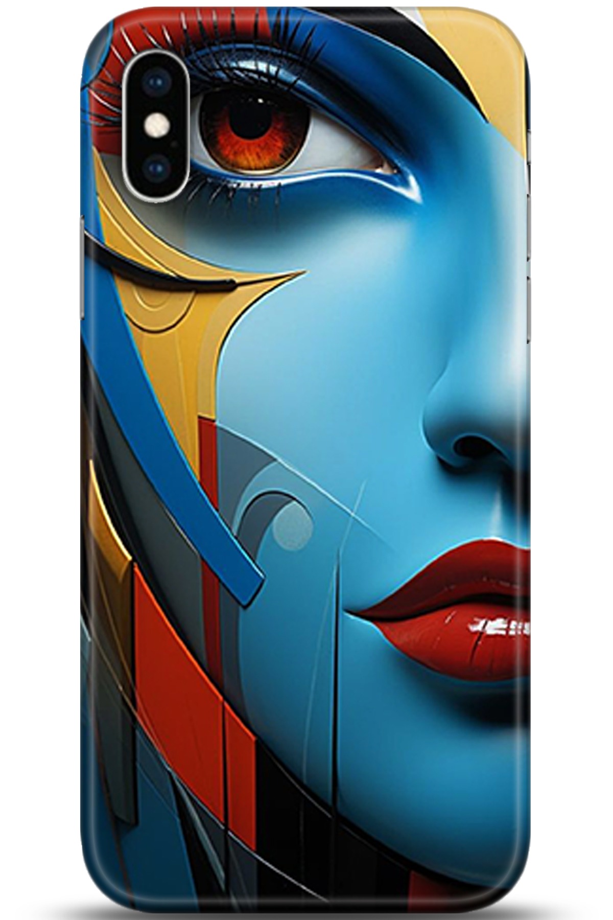 Apple iPhone X Uyumlu Kılıf HD Baskılı Kılıf - Followed Institution 5355