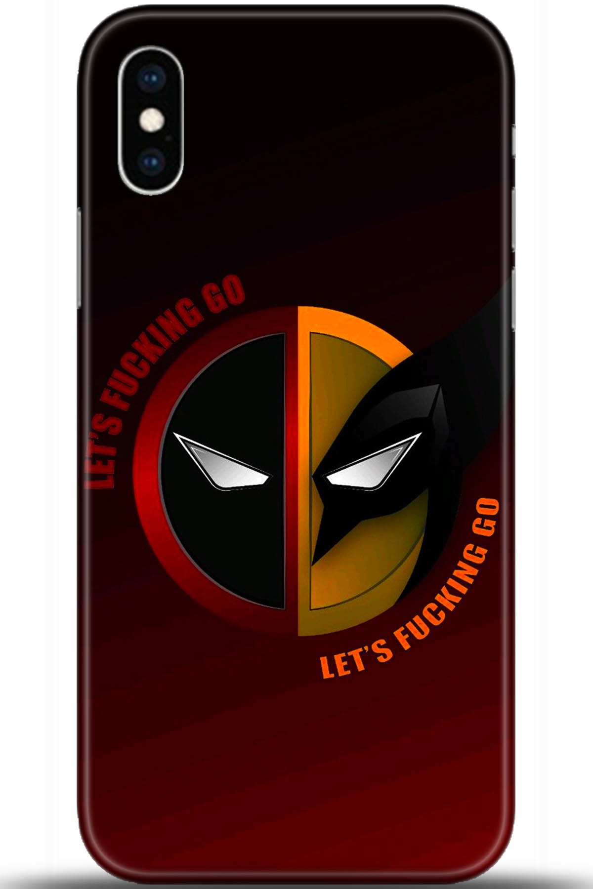 Apple iPhone X Uyumlu Kılıf HD Baskılı Kılıf - Followed Institution 5388