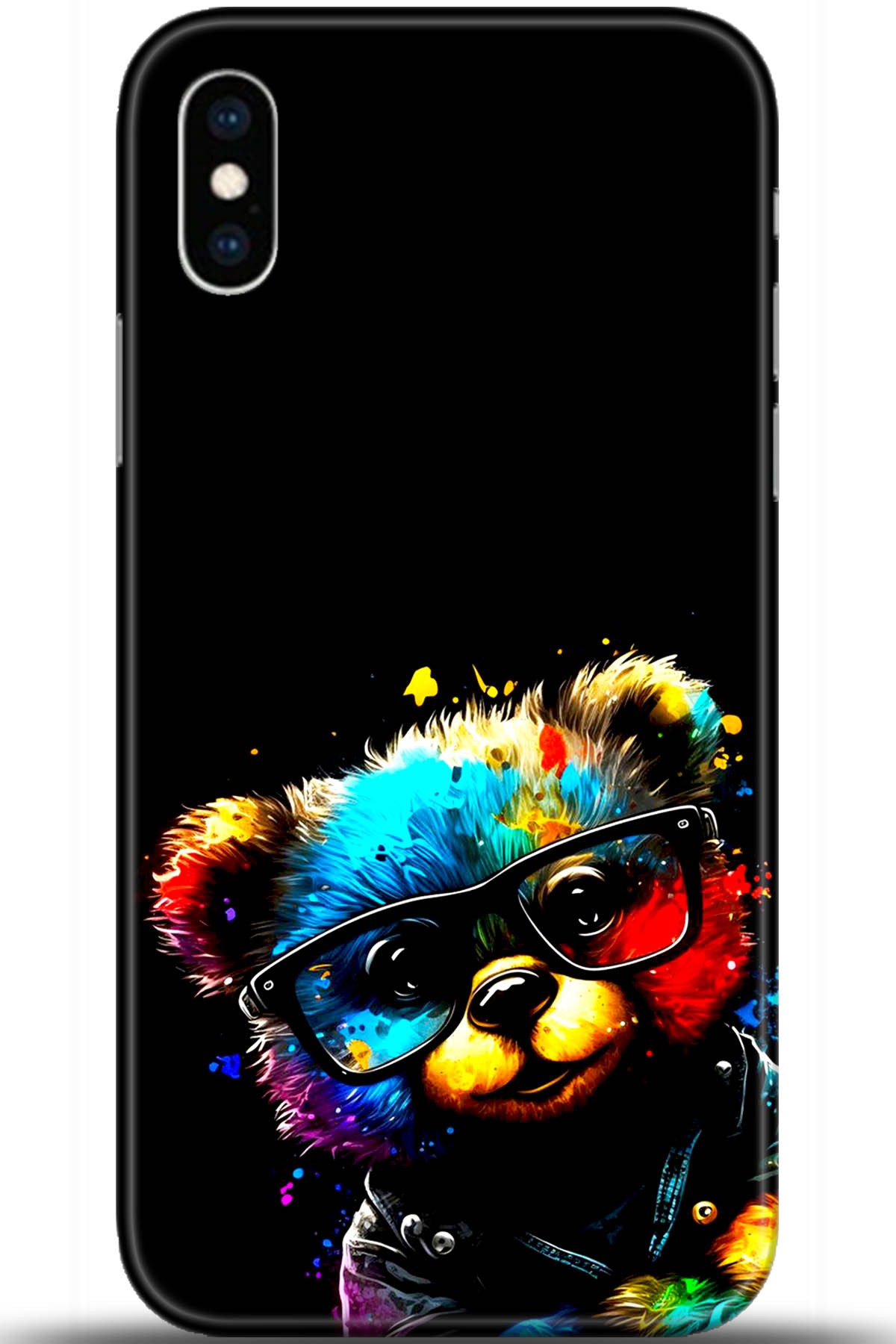 Apple iPhone X Uyumlu Kılıf HD Baskılı Kılıf - Followed Institution 5434