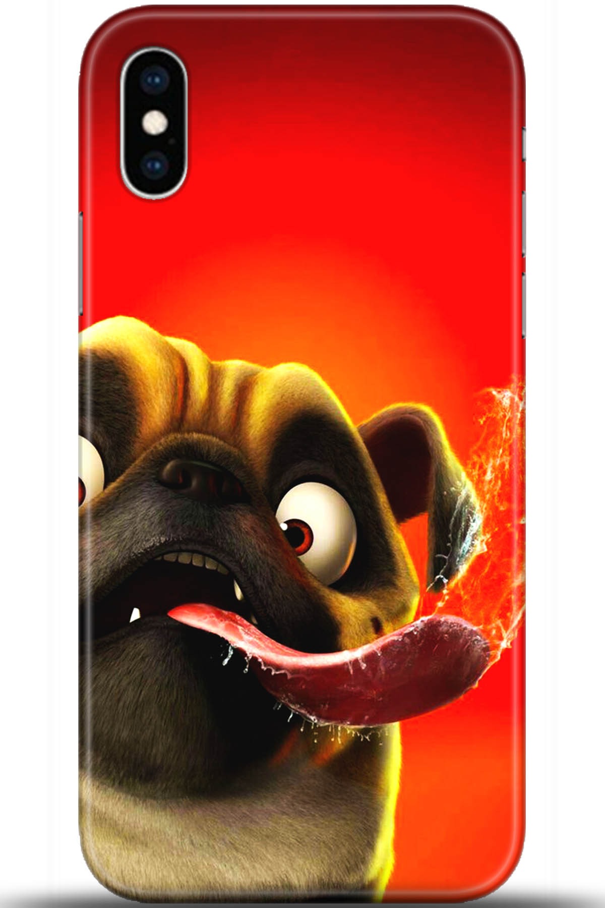 Apple iPhone X Uyumlu Kılıf HD Baskılı Kılıf - Followed Institution 5451