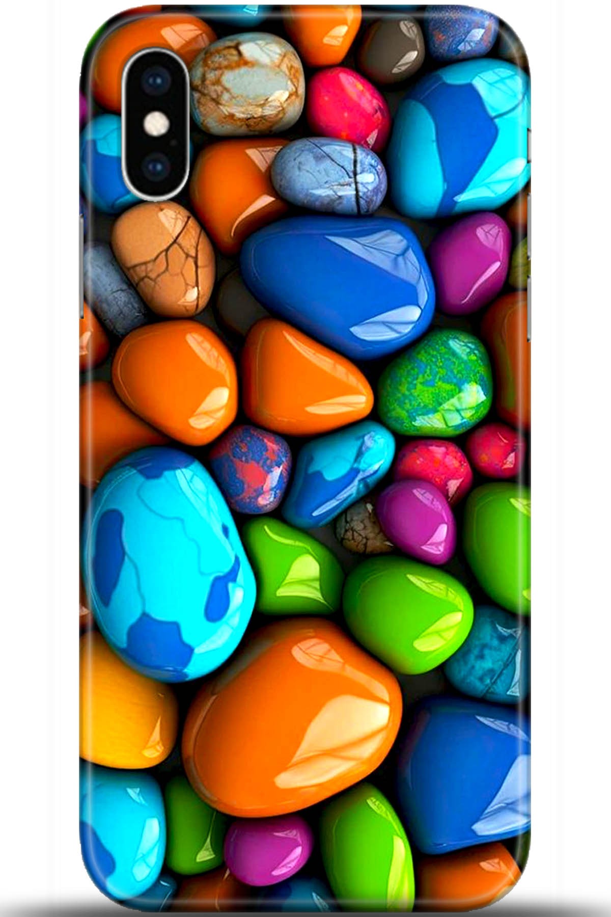 Apple iPhone X Uyumlu Kılıf HD Baskılı Kılıf - Followed Institution 5455