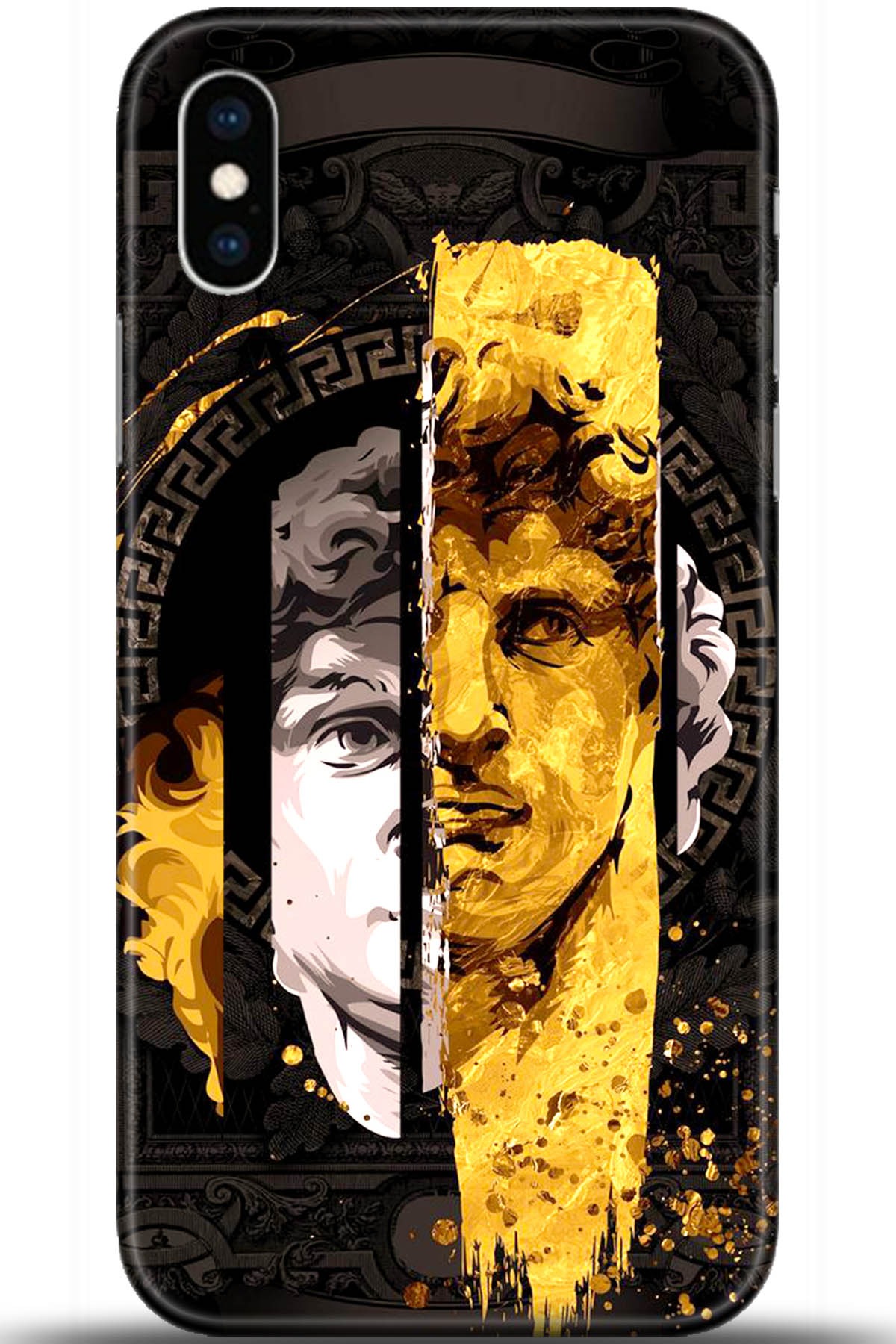 Apple iPhone X Uyumlu Kılıf HD Baskılı Kılıf - Followed Institution 5584