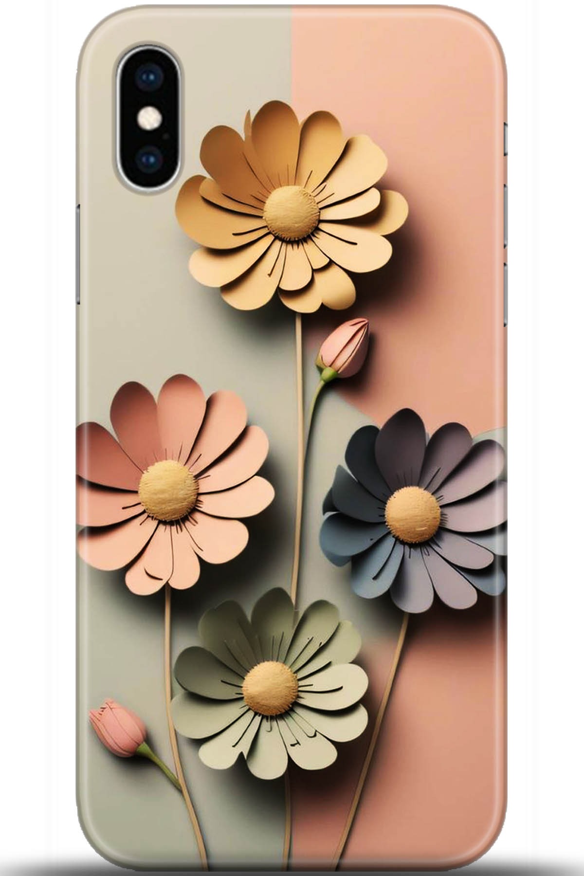 Apple iPhone X Uyumlu Kılıf HD Baskılı Kılıf - Followed Institution 5627